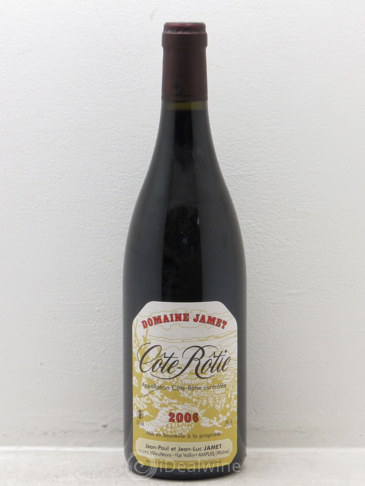 Côte-Rôtie Jamet (Domaine) 2006 - Lot de 1 bouteille - 0