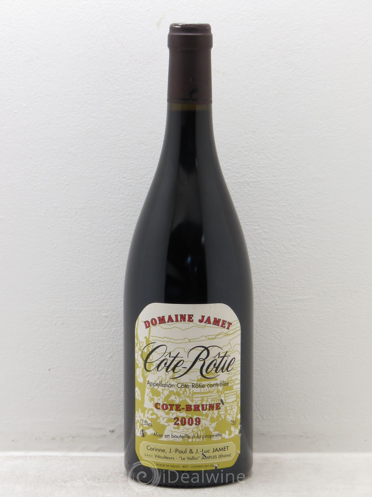 Côte-Rôtie Côte Brune Jamet (Domaine) 2009 - Lot de 1 bouteille - 0