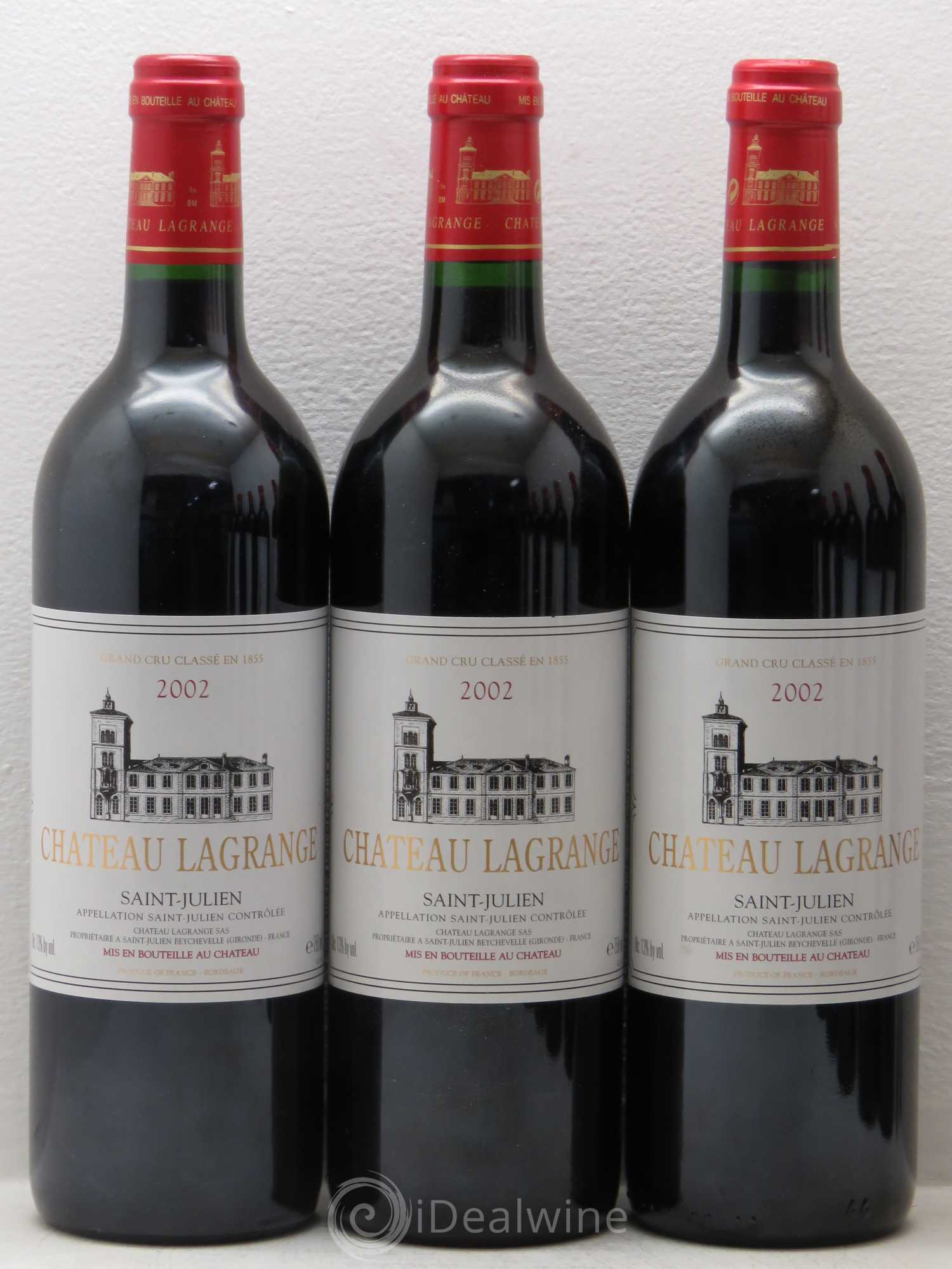 Château Lagrange 3ème Grand Cru Classé 2002 - Lot de 12 bouteilles - 2