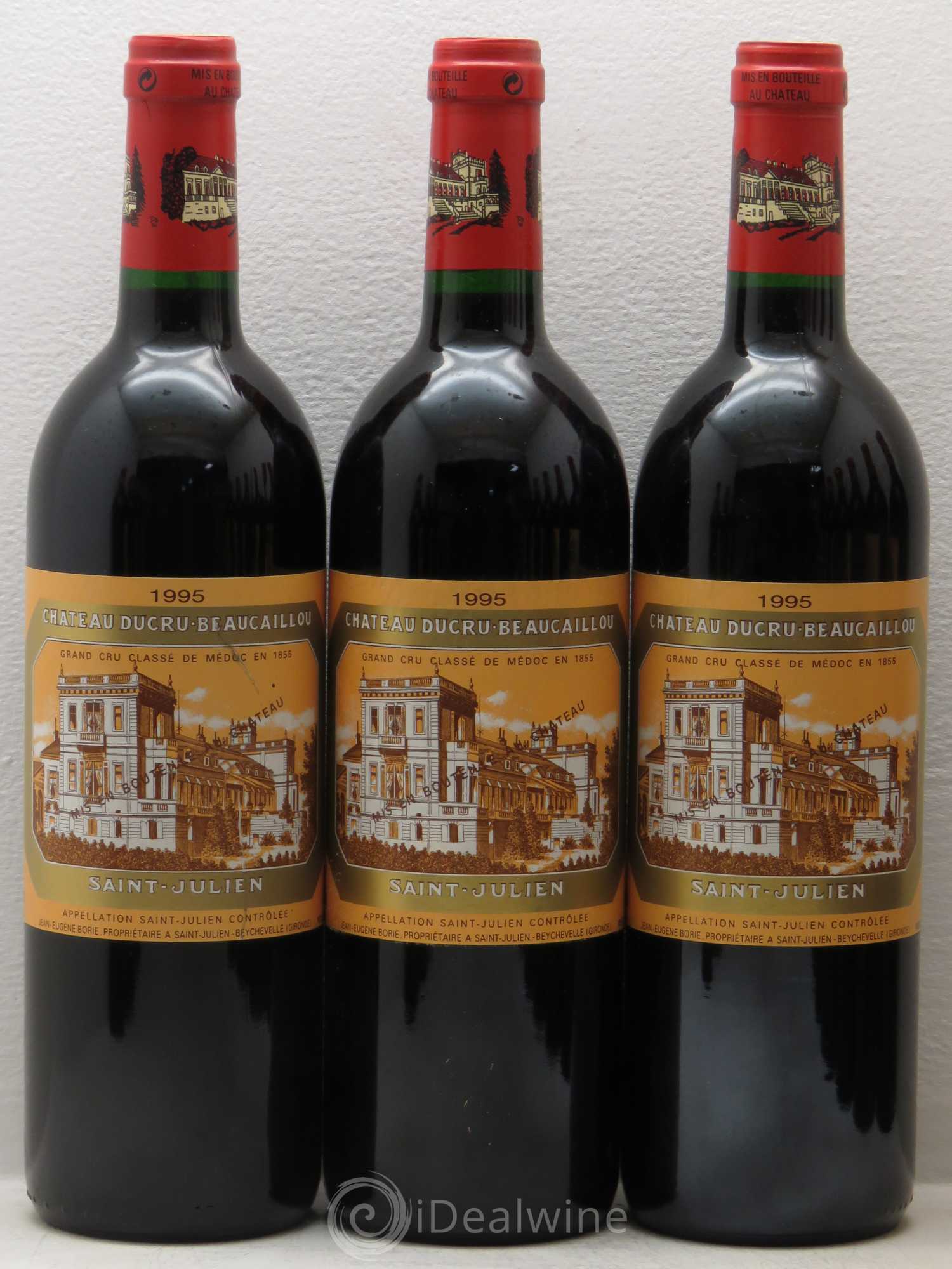 Château Ducru Beaucaillou 2ème Grand Cru Classé 1995 - Lot de 12 bouteilles - 1