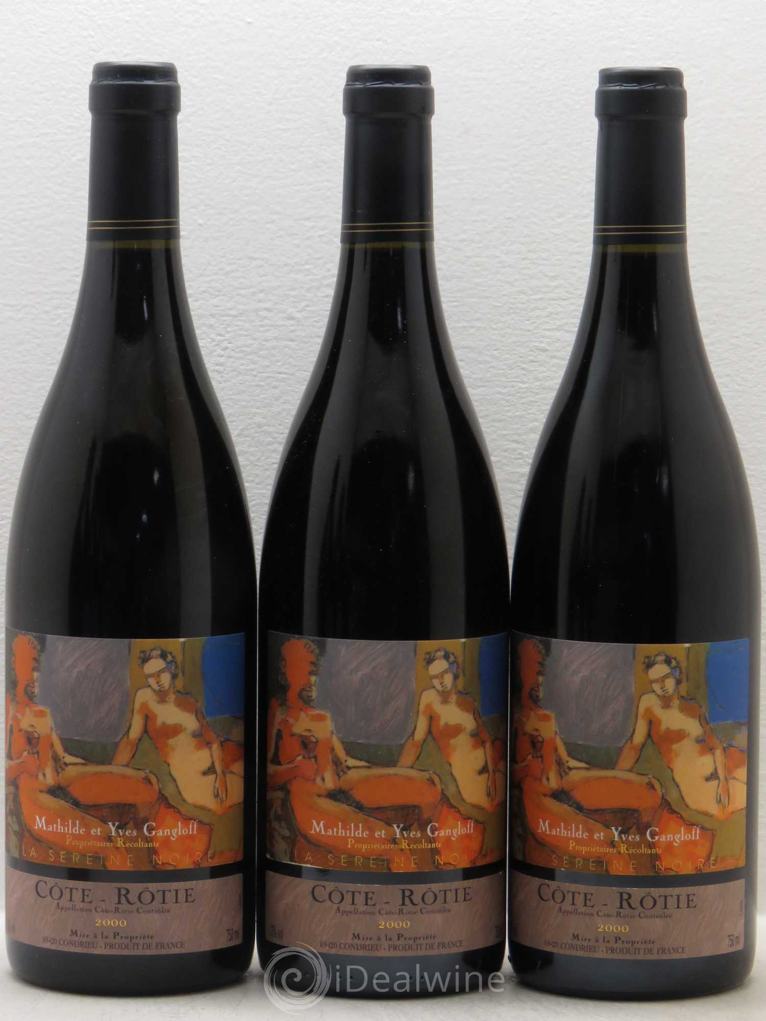 Côte-Rôtie La Sereine Noire Gangloff (Domaine) 2000 - Lot de 6 bouteilles - 1