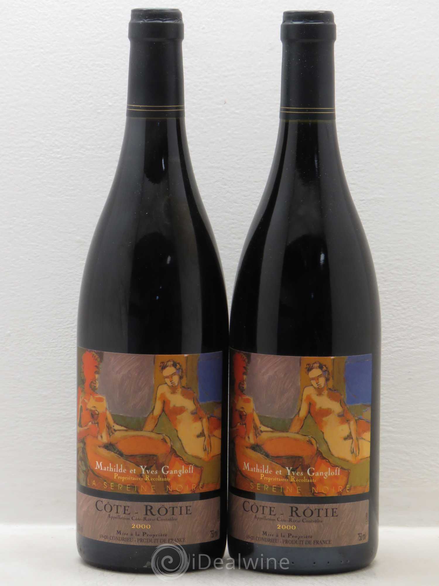 Côte-Rôtie La Sereine Noire Gangloff (Domaine) 2000 - Lot de 2 bouteilles - 0
