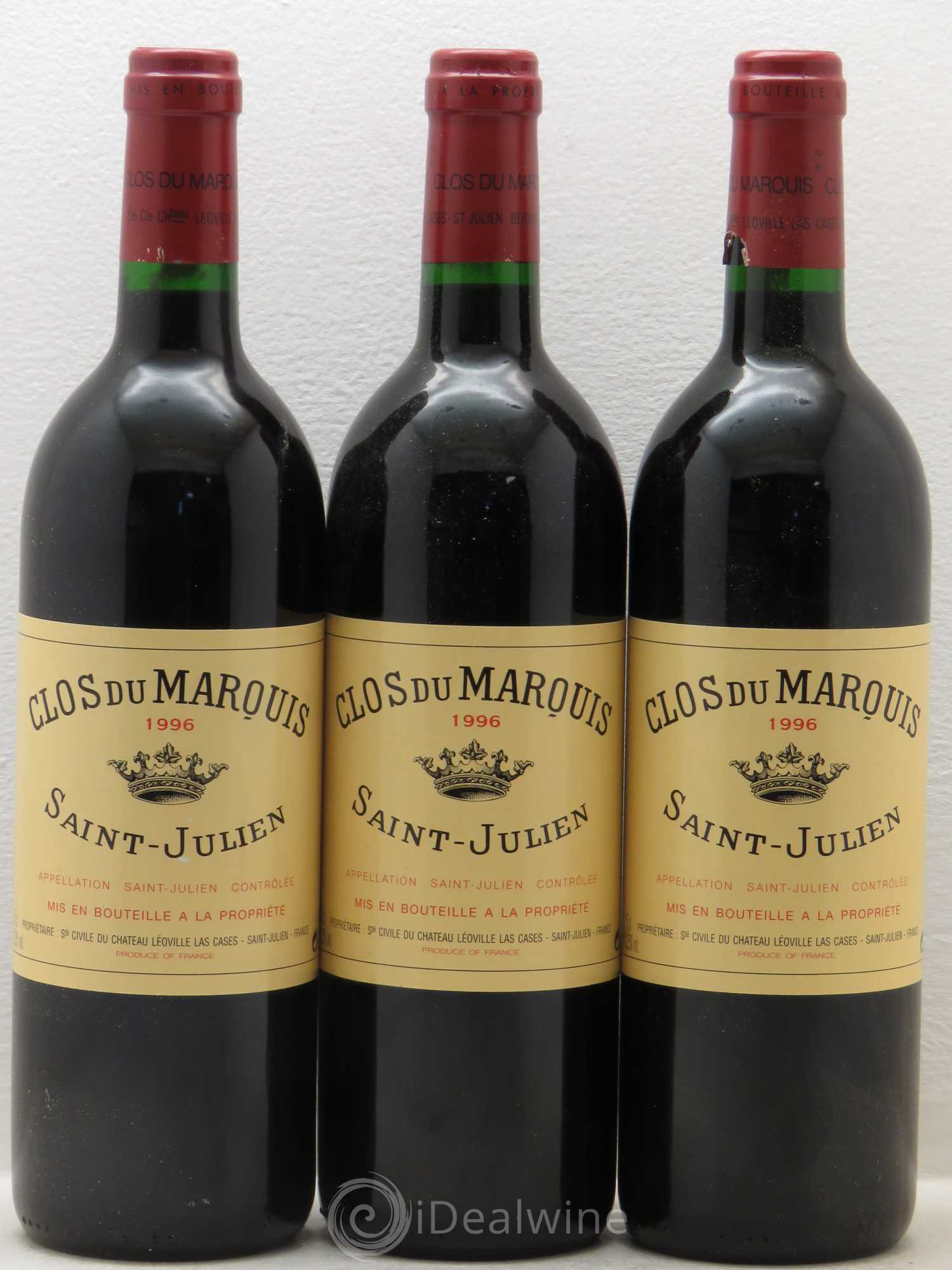 Clos du Marquis 1996 - Lot de 12 bouteilles - 4