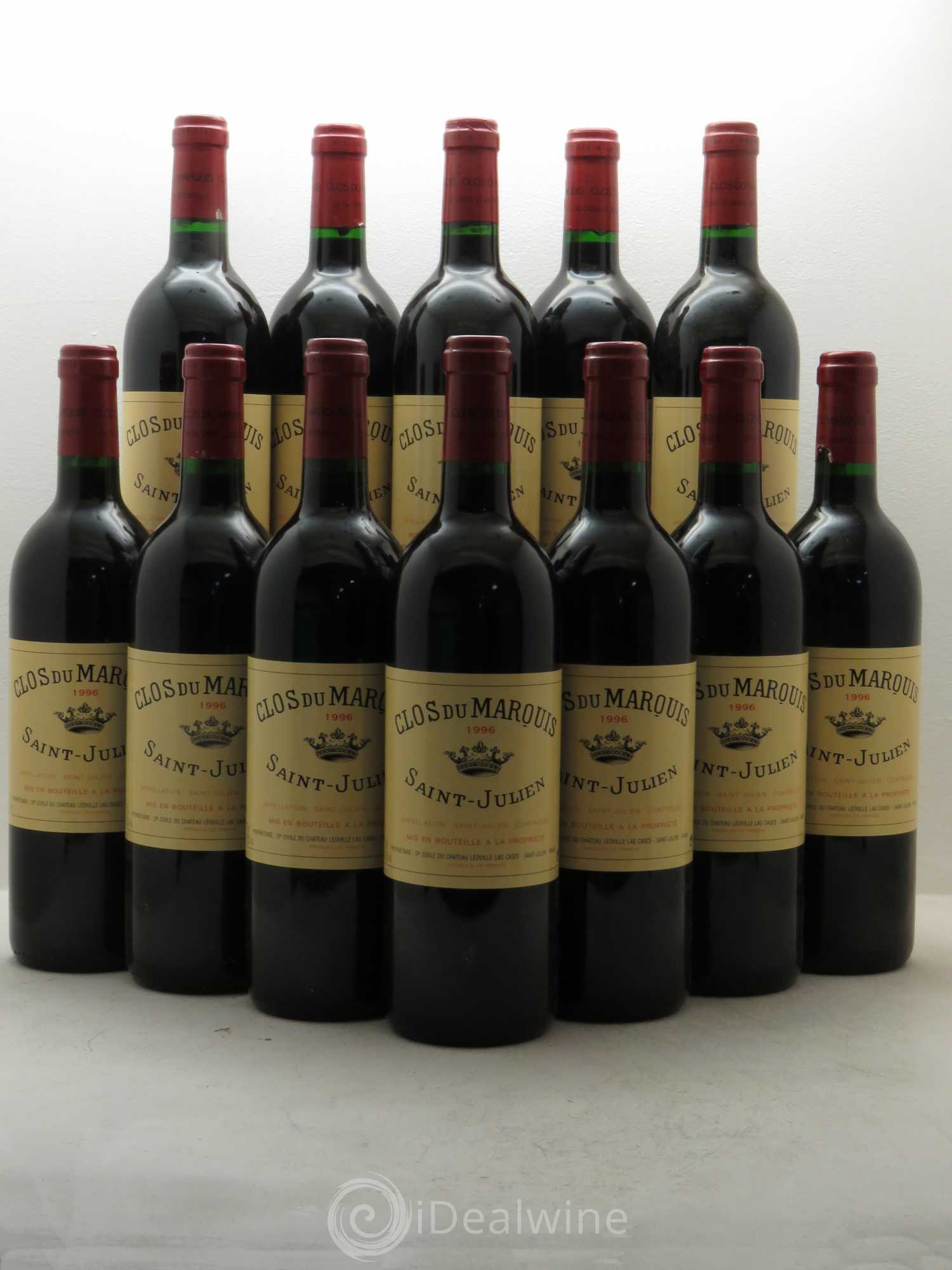 Clos du Marquis 1996 - Lot de 12 bouteilles - 0