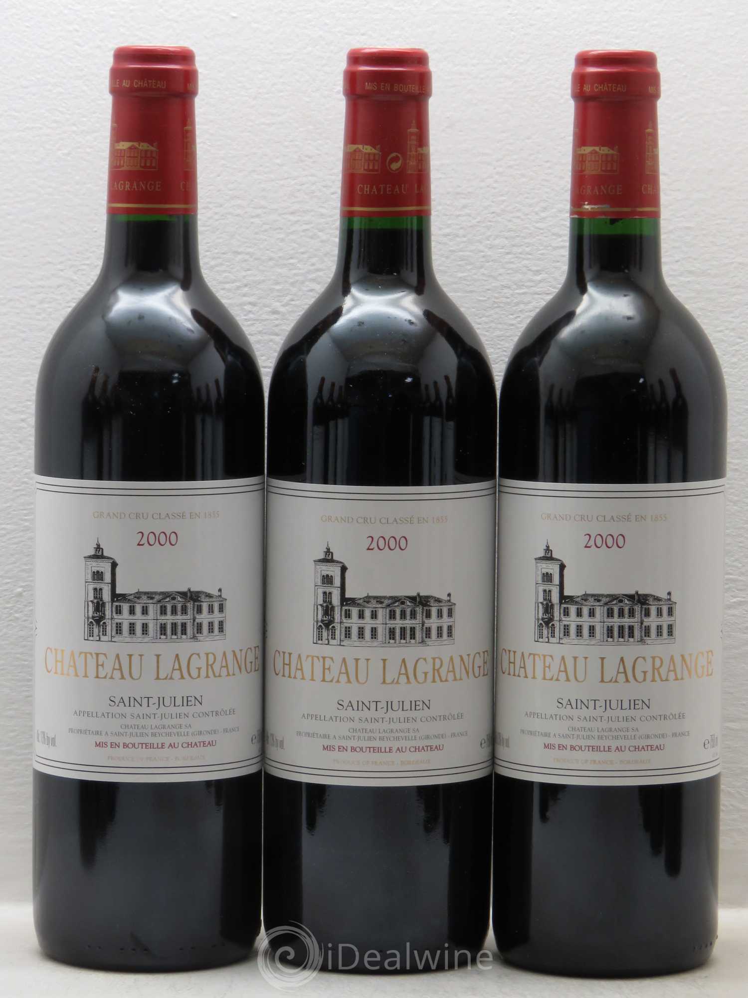 Château Lagrange 3ème Grand Cru Classé 2000 - Lot de 12 bouteilles - 1