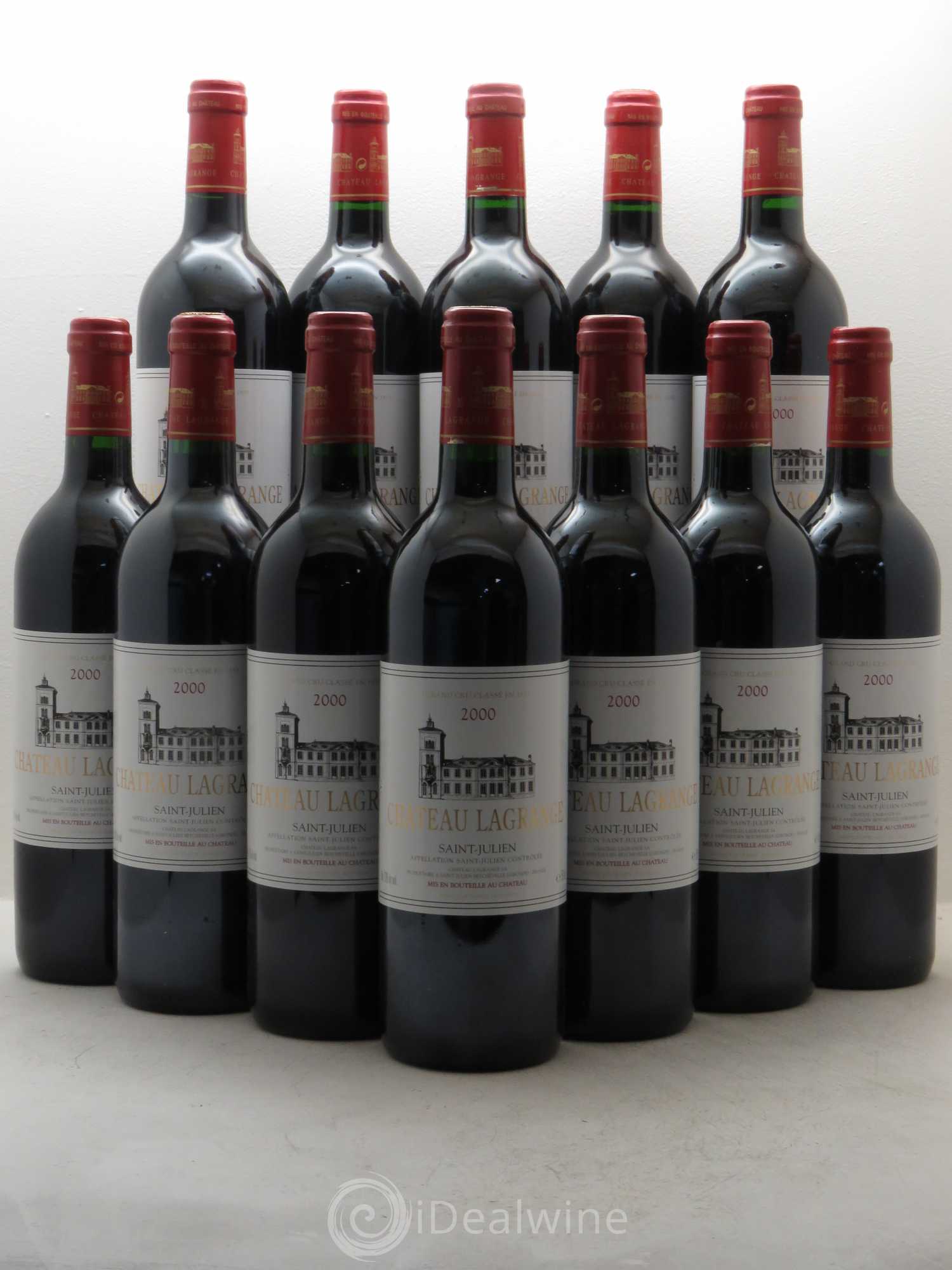 Château Lagrange 3ème Grand Cru Classé 2000 - Lot de 12 bouteilles - 0