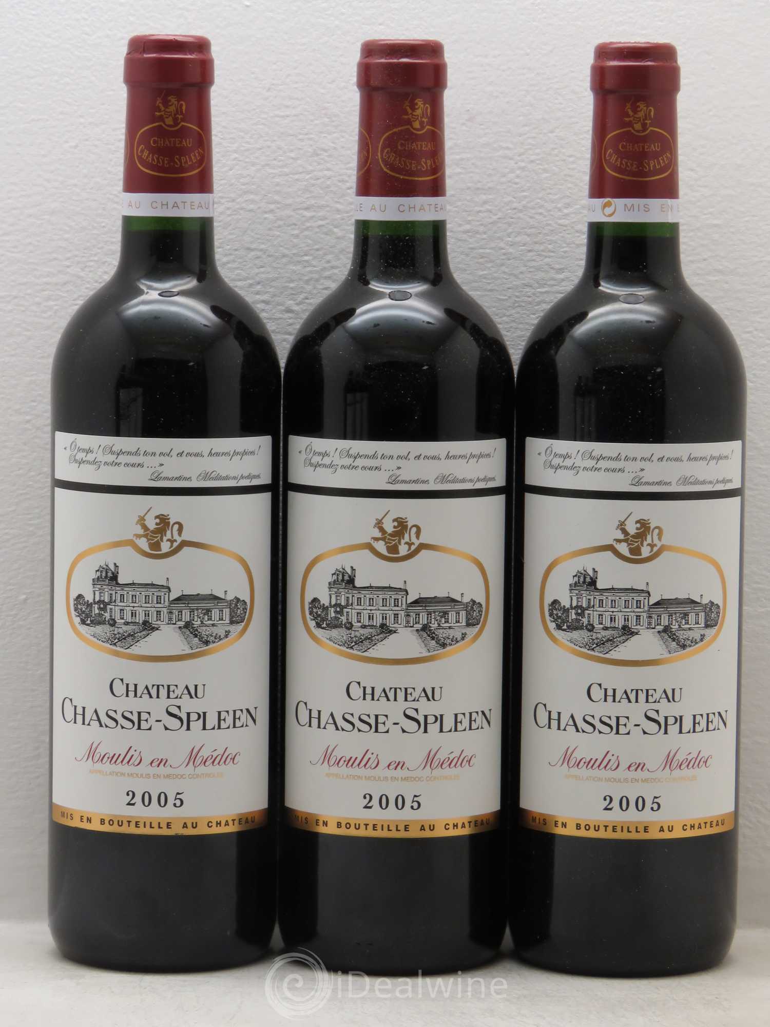 Château Chasse Spleen 2005 - Lot de 6 bouteilles - 1
