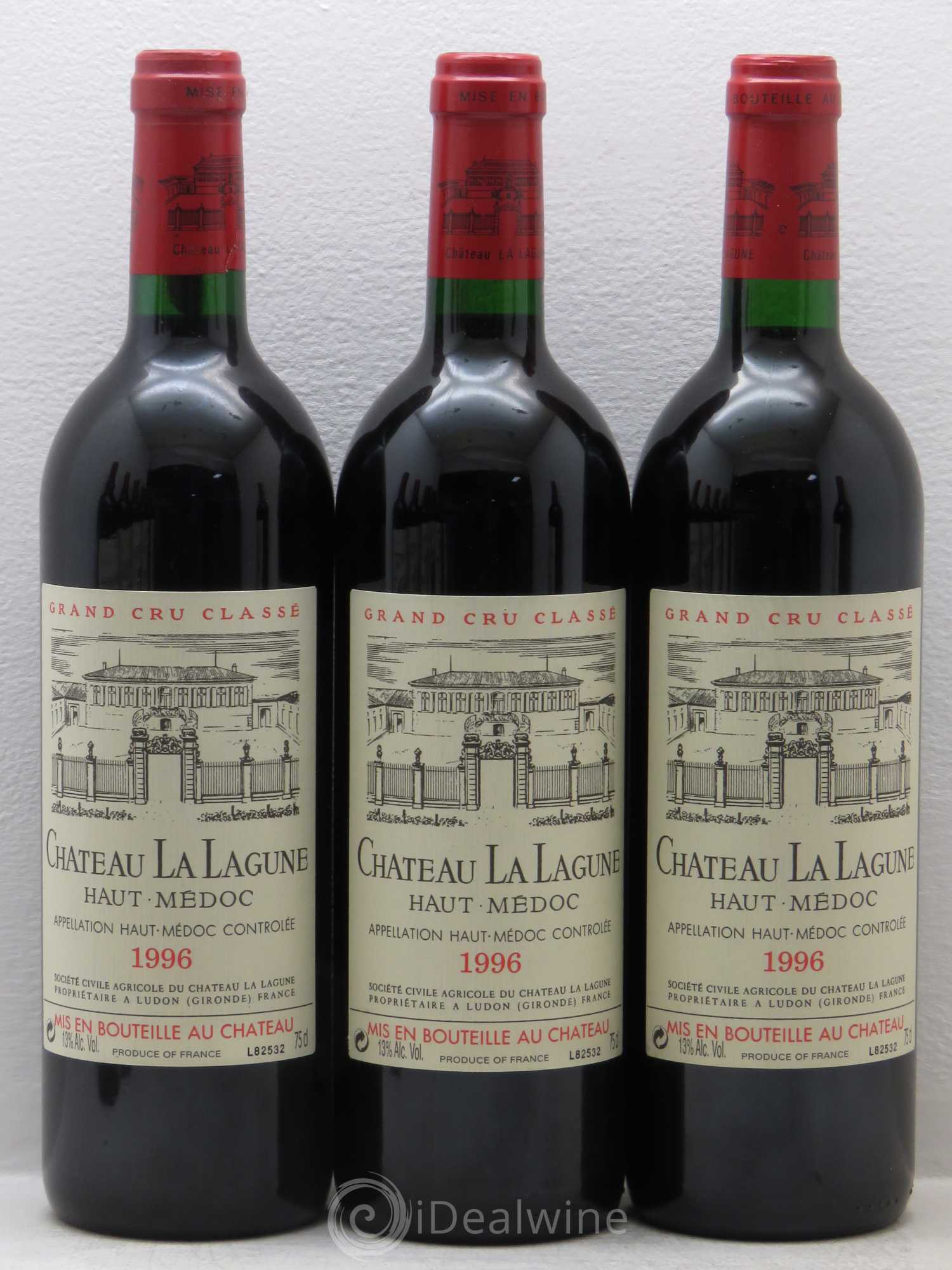 Château la Lagune 3ème Grand Cru Classé 1996 - Lot de 12 bouteilles - 2