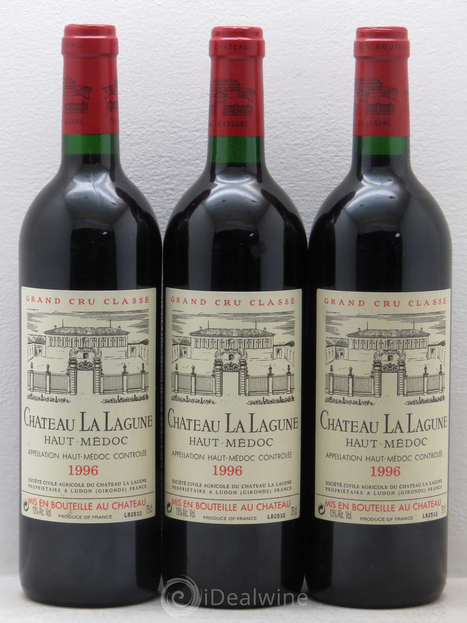 Château la Lagune 3ème Grand Cru Classé 1996 - Lot de 12 bouteilles - 4