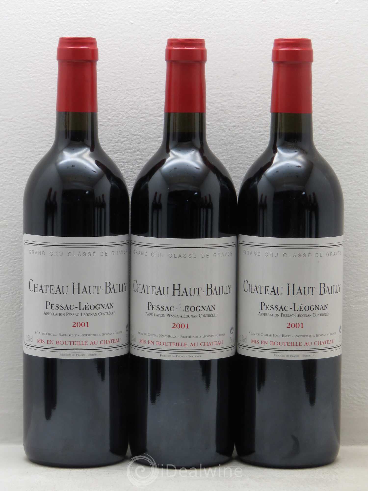 Château Haut-Bailly Cru Classé de Graves 2001 - Lot de 12 bouteilles - 2