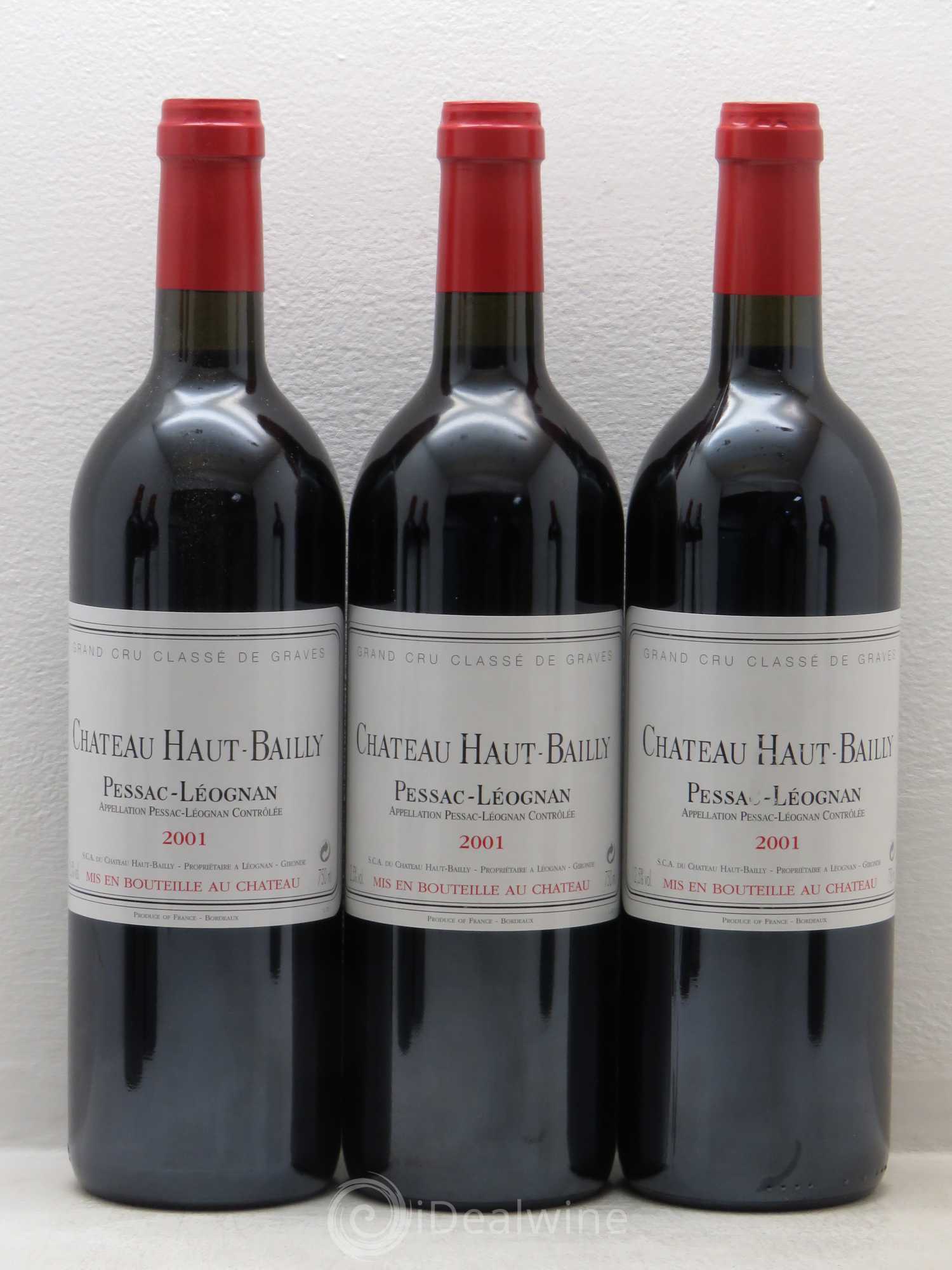 Château Haut-Bailly Cru Classé de Graves 2001 - Lot de 12 bouteilles - 3