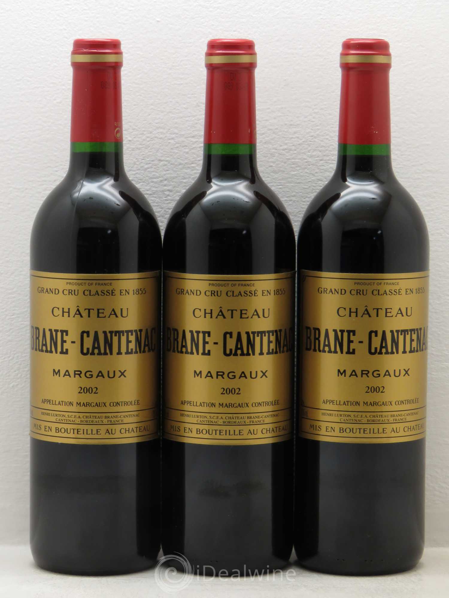 Château Brane Cantenac 2ème Grand Cru Classé 2002 - Lot de 12 bouteilles - 4