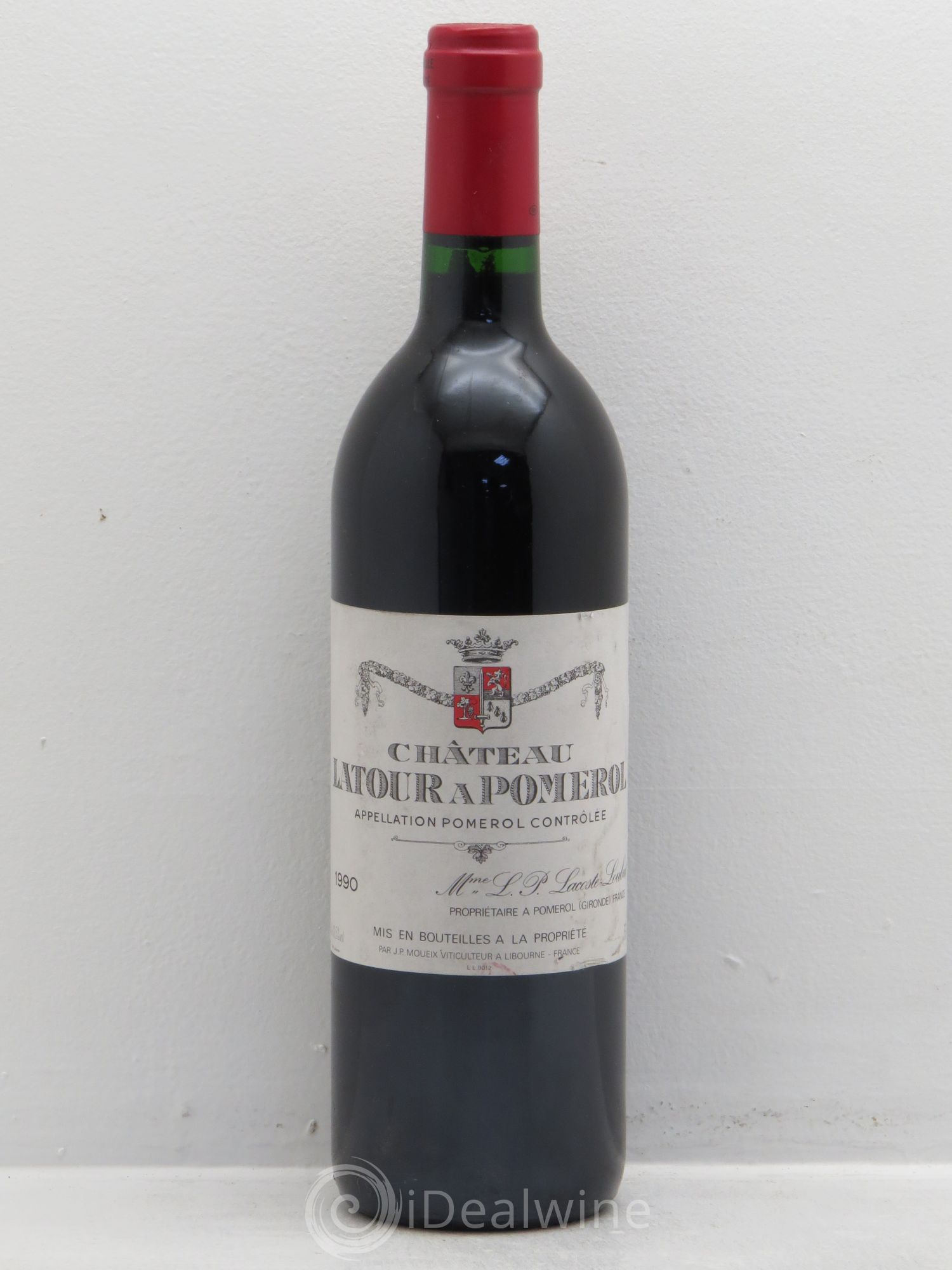 Château Latour à Pomerol 1990 - Lot de 1 bouteille - 0