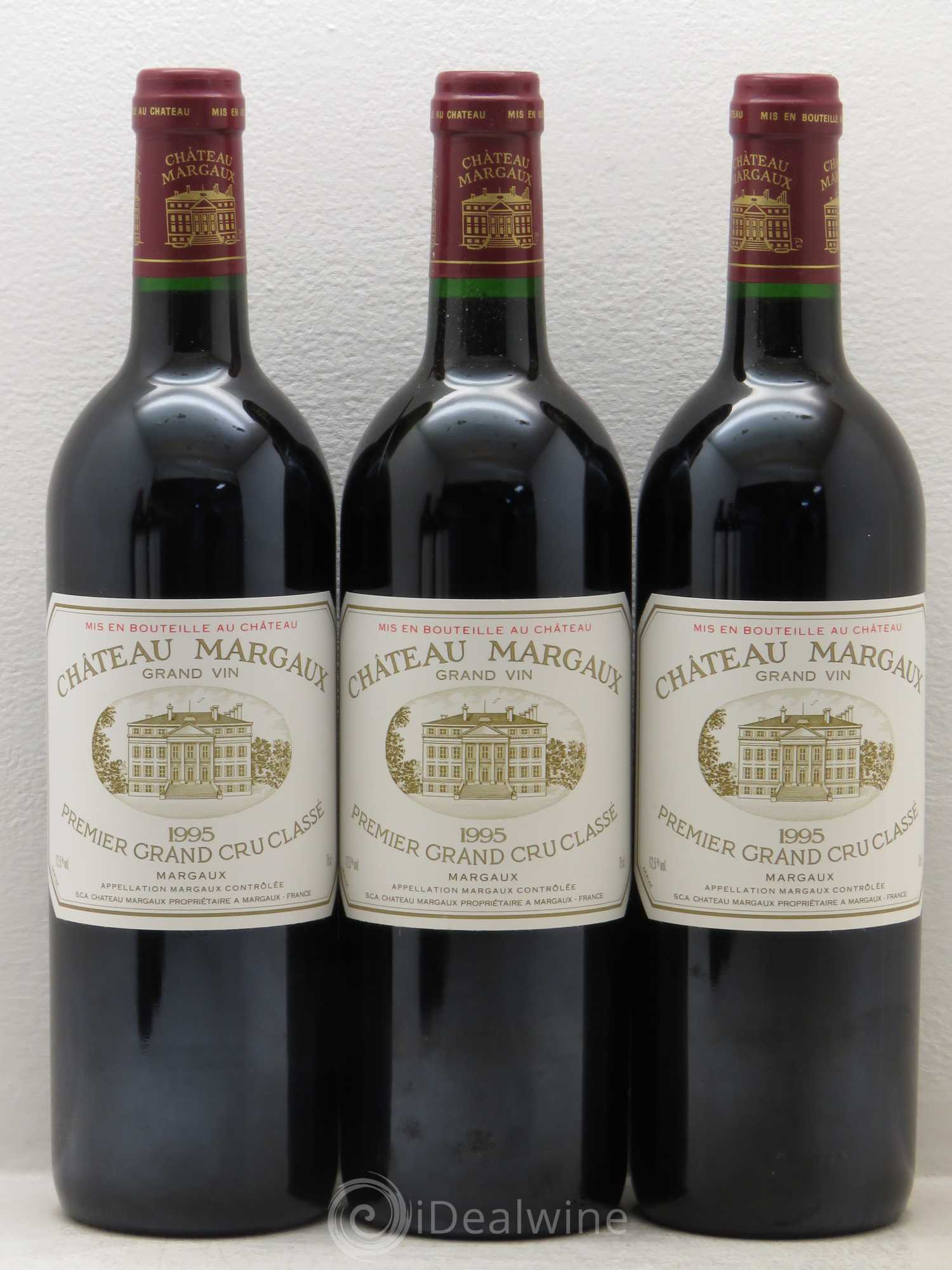 Château Margaux 1er Grand Cru Classé 1995 - Lot de 12 bouteilles - 3