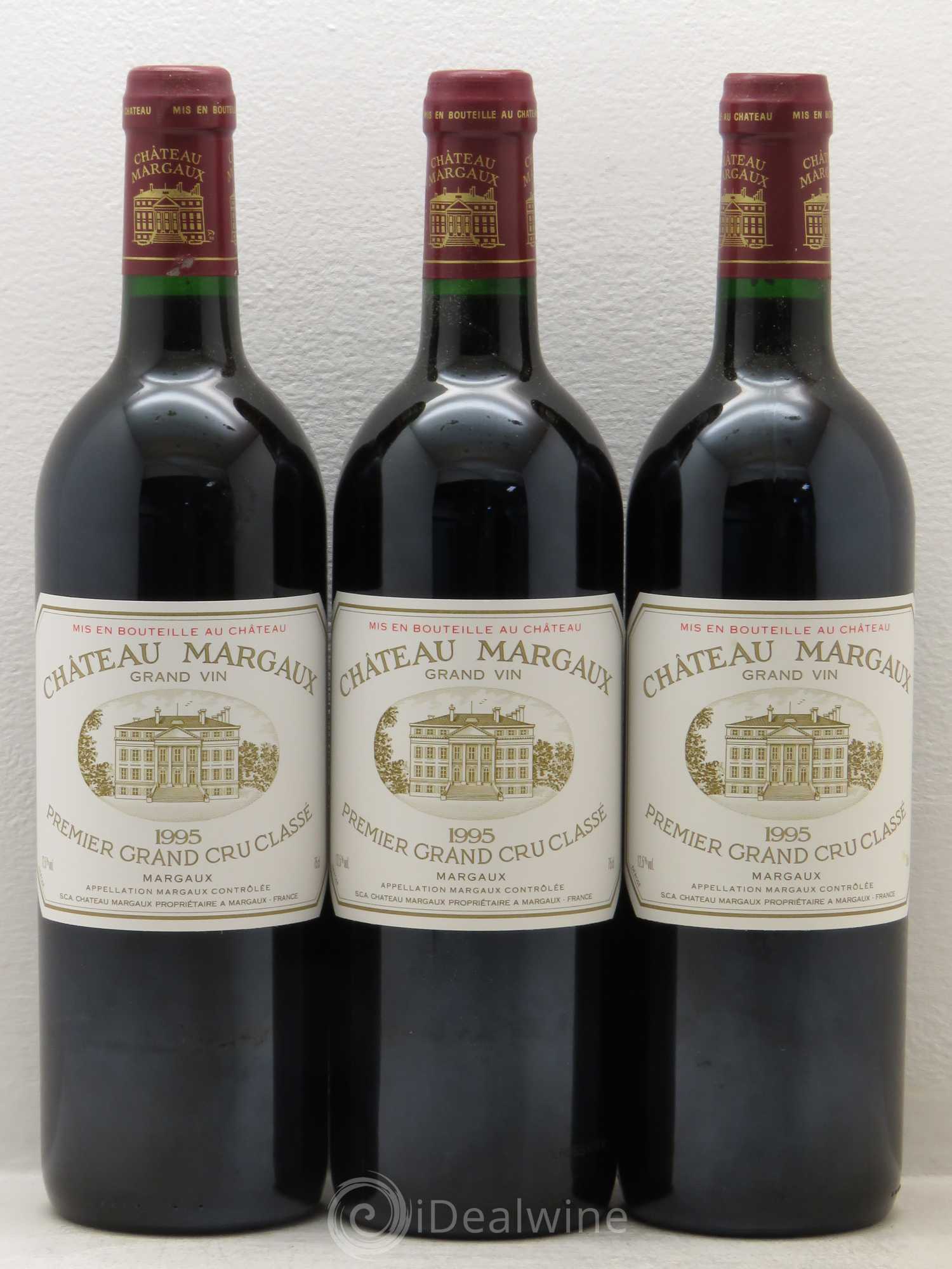 Château Margaux 1er Grand Cru Classé 1995 - Lot de 12 bouteilles - 4