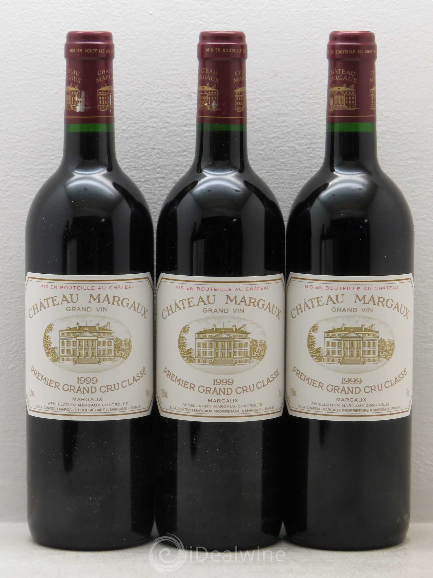 Château Margaux 1er Grand Cru Classé 1999 - Lot de 6 bouteilles - 1