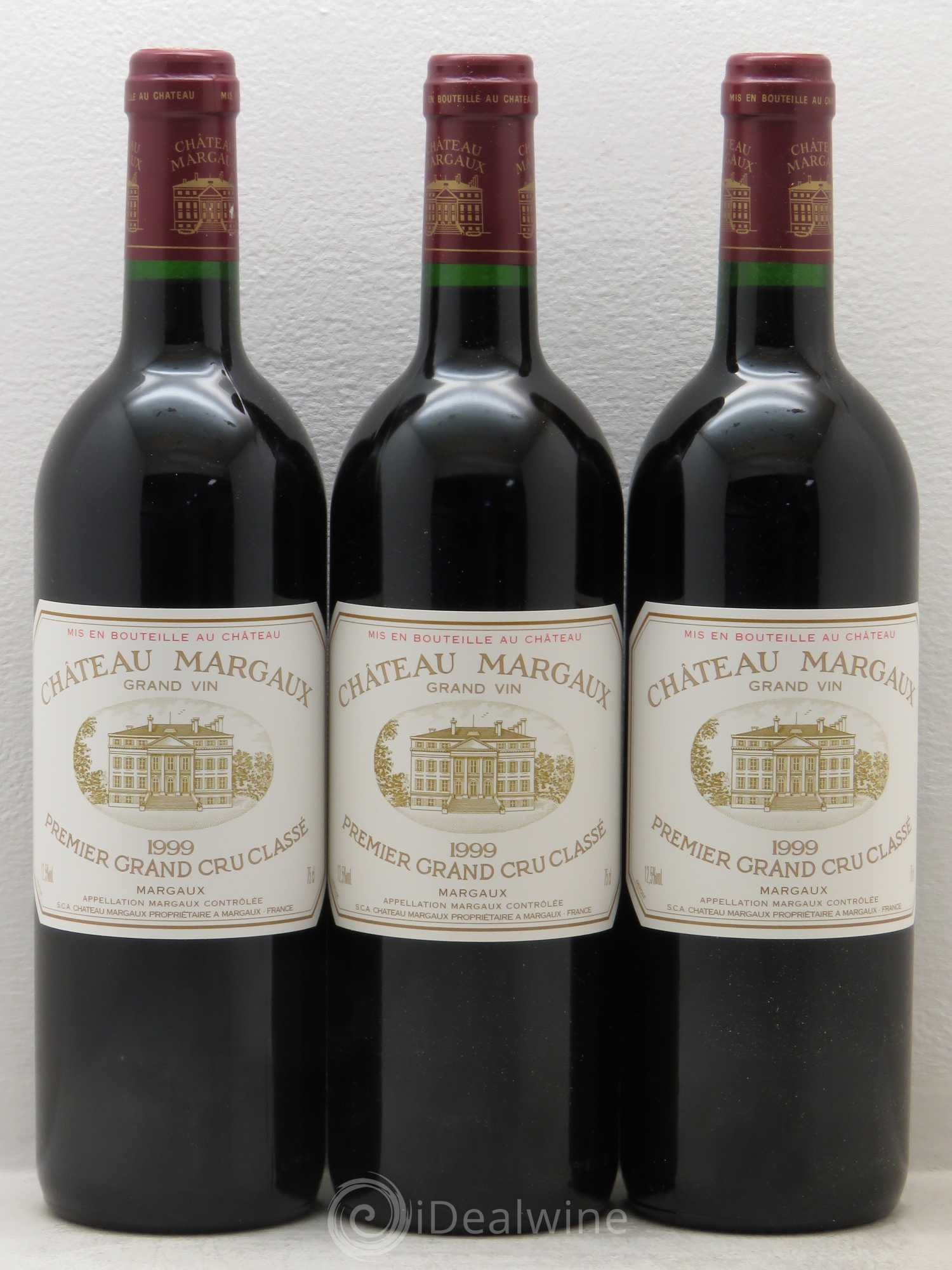 Château Margaux 1er Grand Cru Classé 1999 - Lot de 6 bouteilles - 2