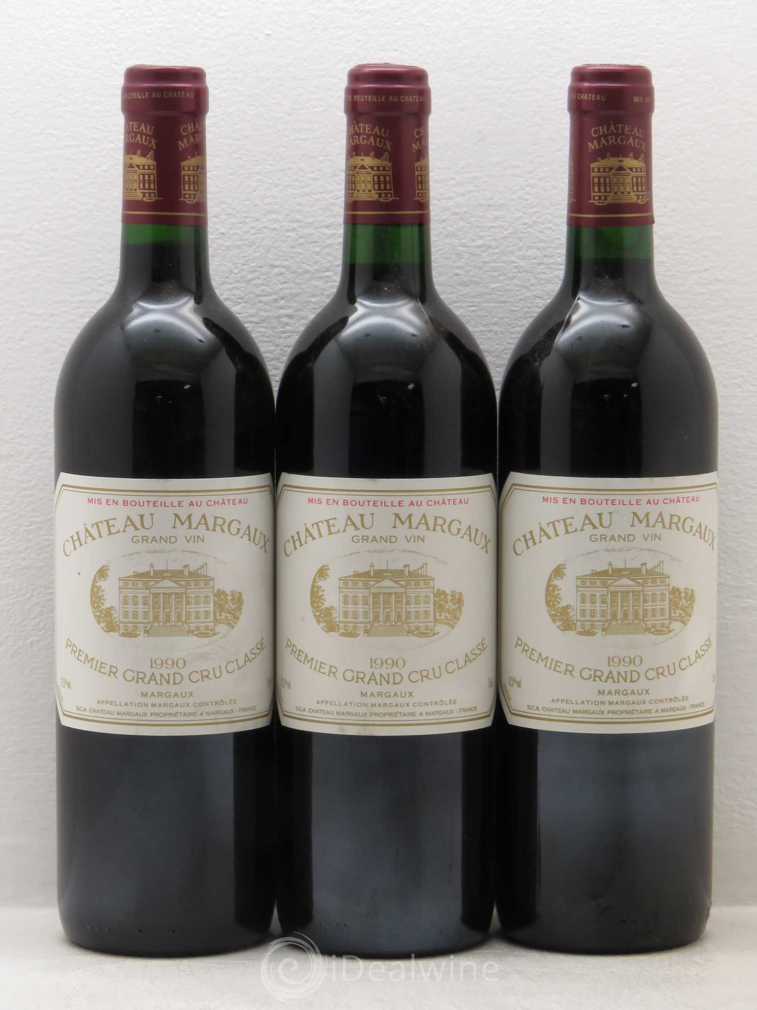 Château Margaux 1er Grand Cru Classé 1990 - Lot de 6 bouteilles - 2