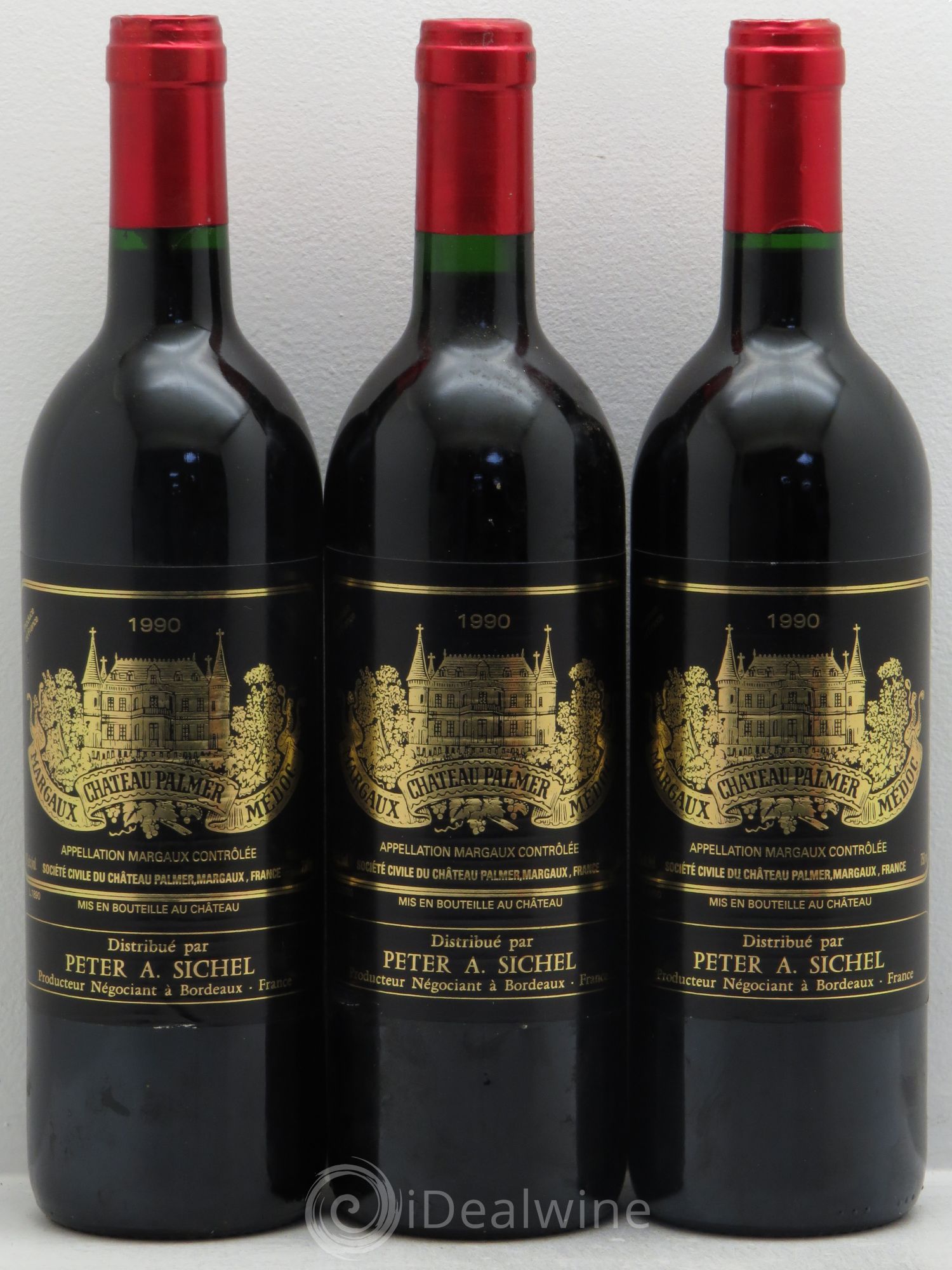 Château Palmer 3ème Grand Cru Classé 1990 - Lot de 6 bouteilles - 2