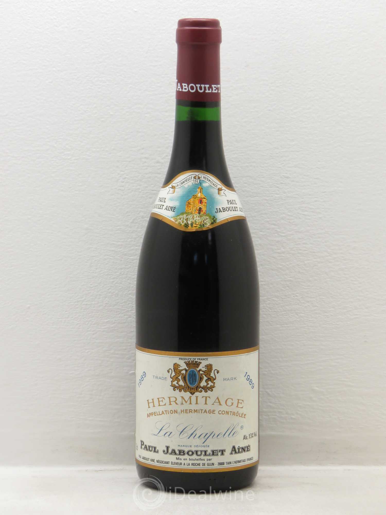 Hermitage La Chapelle Paul Jaboulet Ainé 1989 - Lot de 1 bouteille - 0