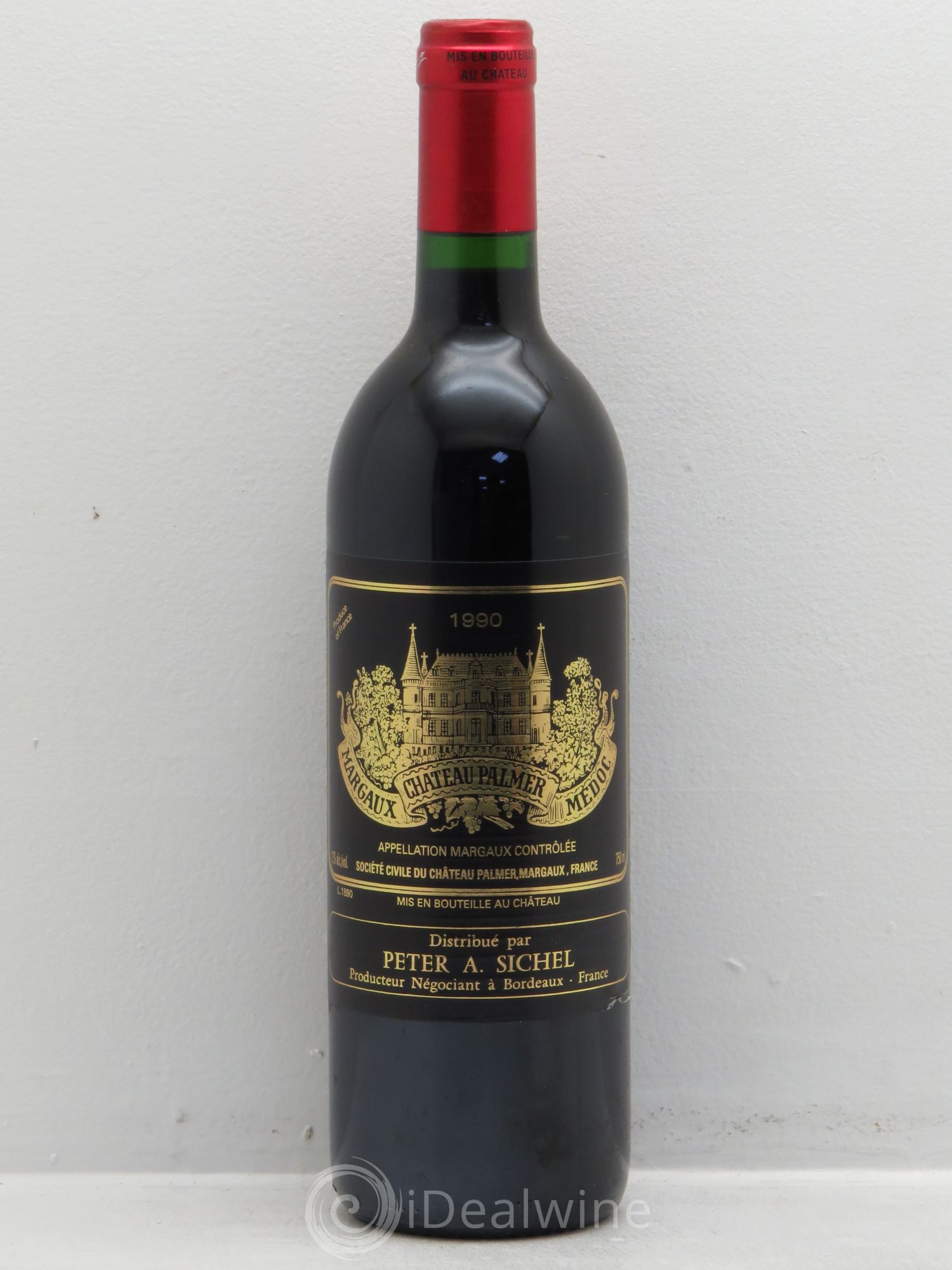 Château Palmer 3ème Grand Cru Classé 1990 - Lot de 1 bouteille - 0