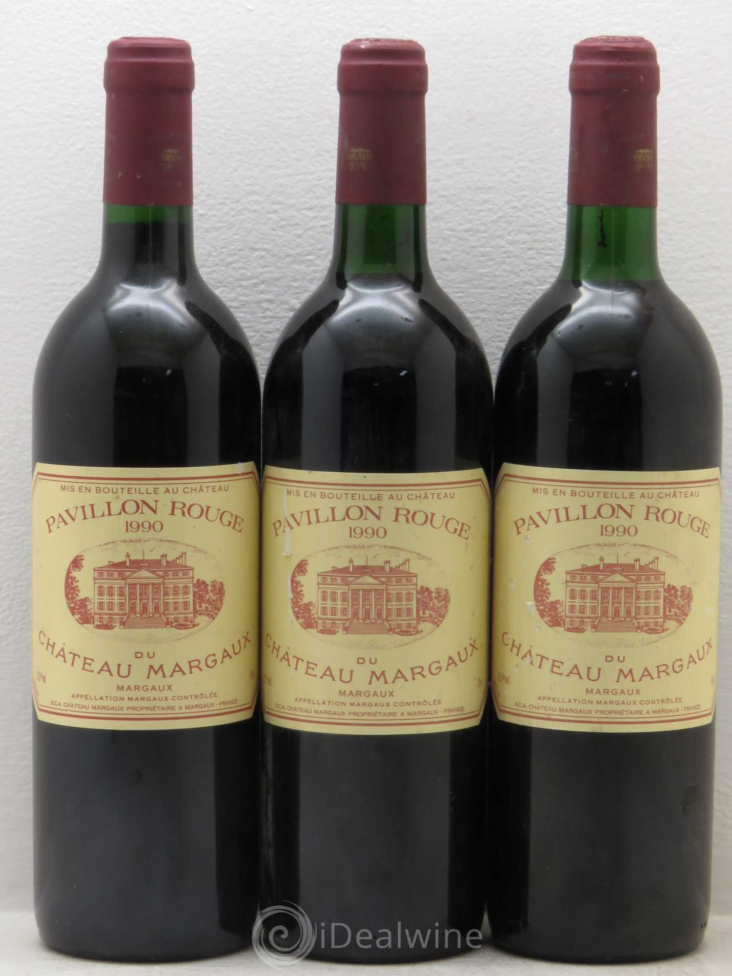 Pavillon Rouge du Château Margaux Second Vin 1990 - Lot de 6 bouteilles - 2