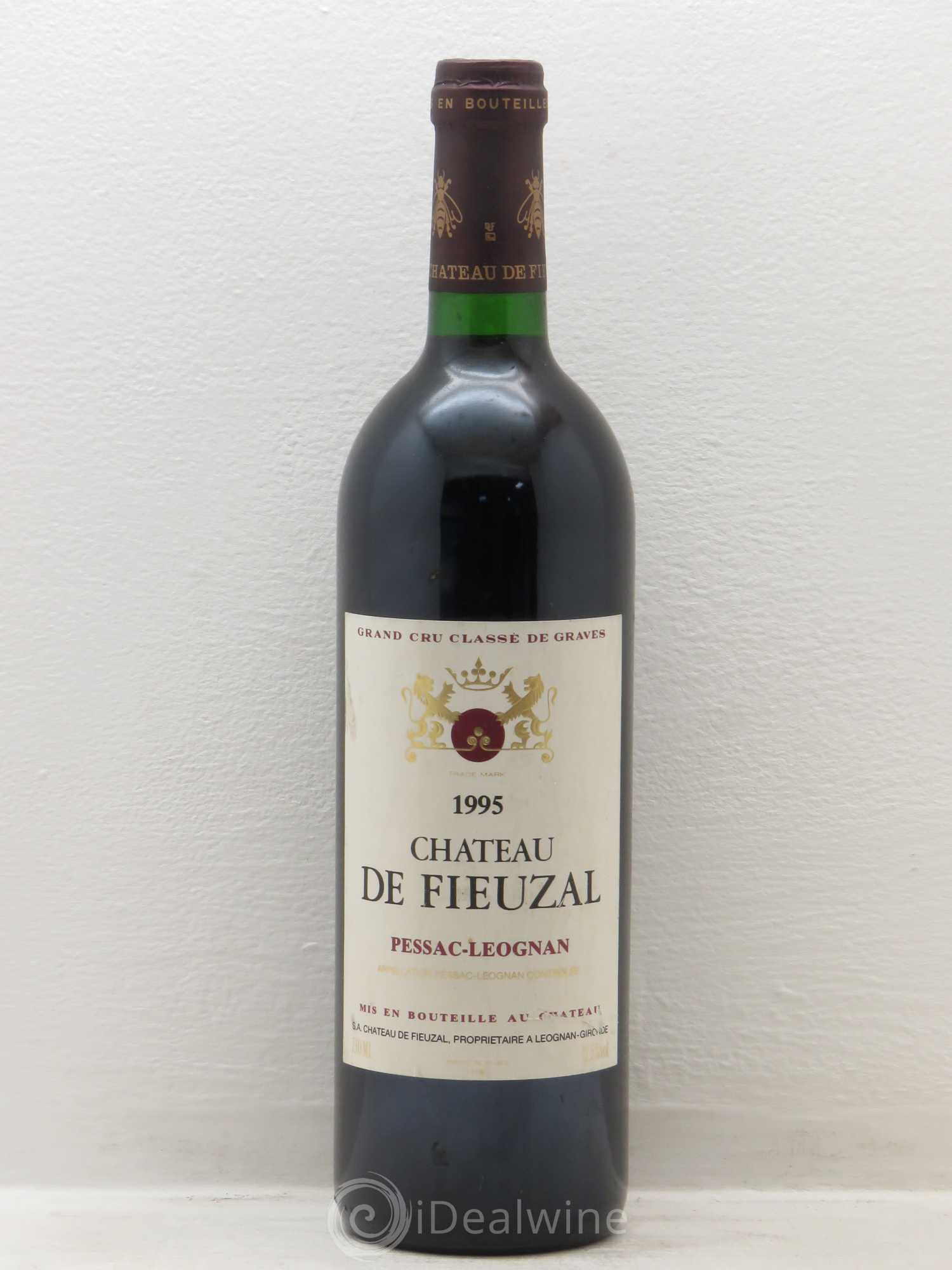 Château de Fieuzal Cru Classé de Graves 1995 - Lot de 1 bouteille - 0