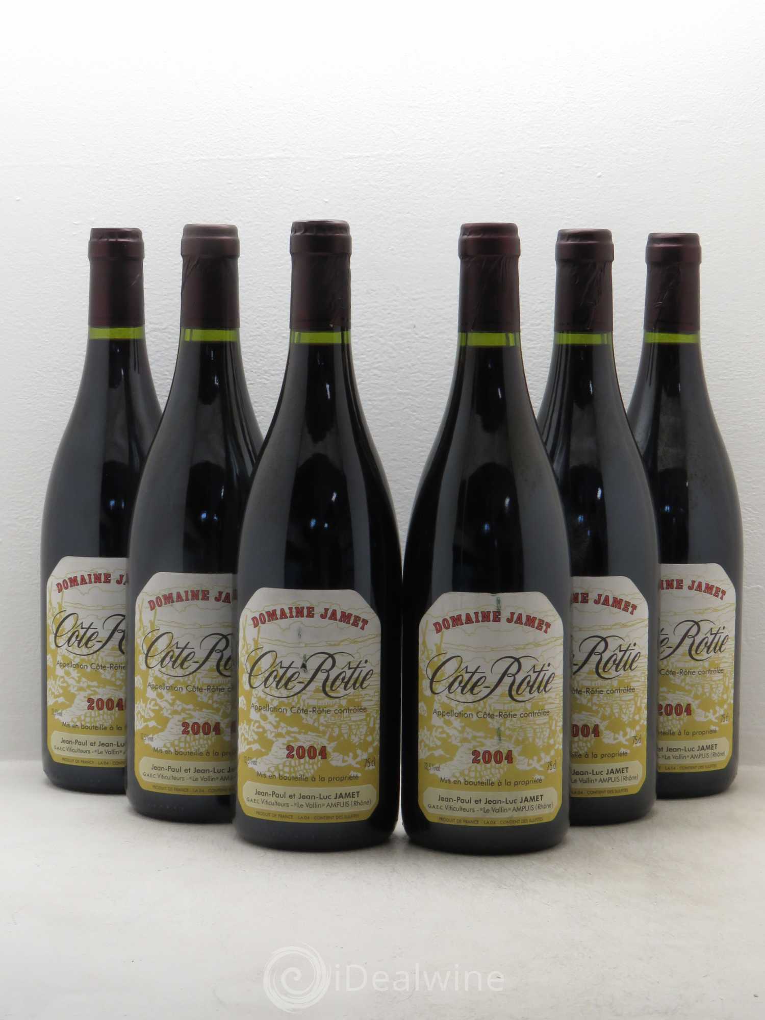Côte-Rôtie Jamet (Domaine) 2004 - Lot de 6 bouteilles - 0