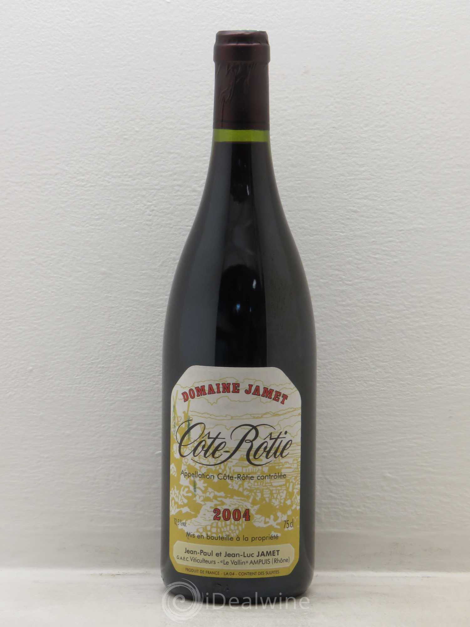 Côte-Rôtie Jamet (Domaine) 2004 - Lot de 1 bouteille - 0
