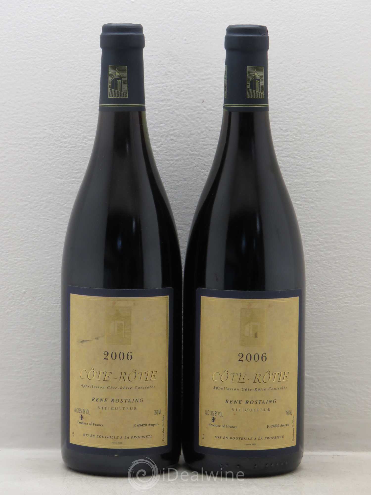 Côte-Rôtie René Rostaing 2006 - Lot de 2 bouteilles - 0