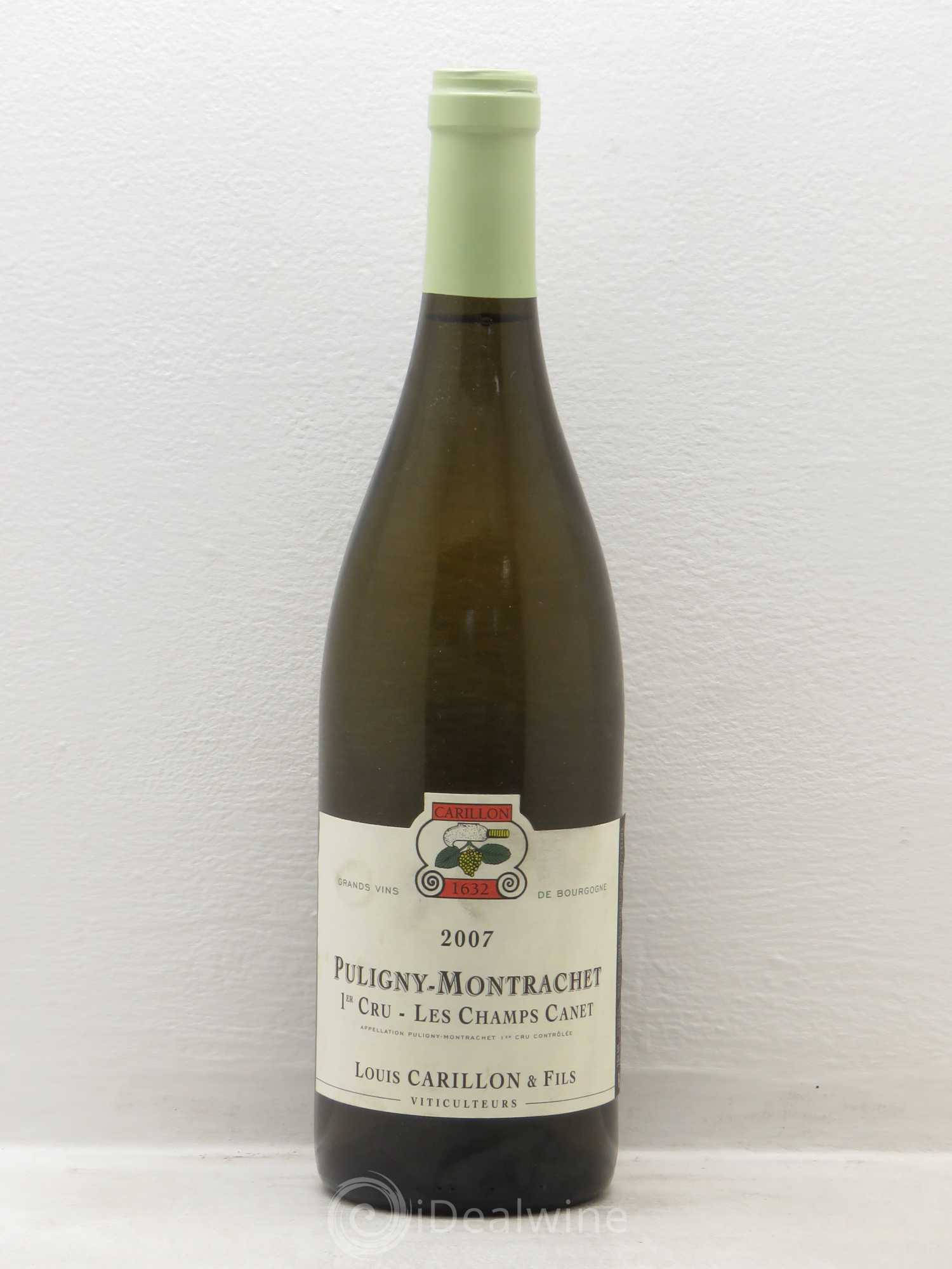 Puligny-Montrachet 1er Cru 2007 - Lot de 1 bouteille - 0