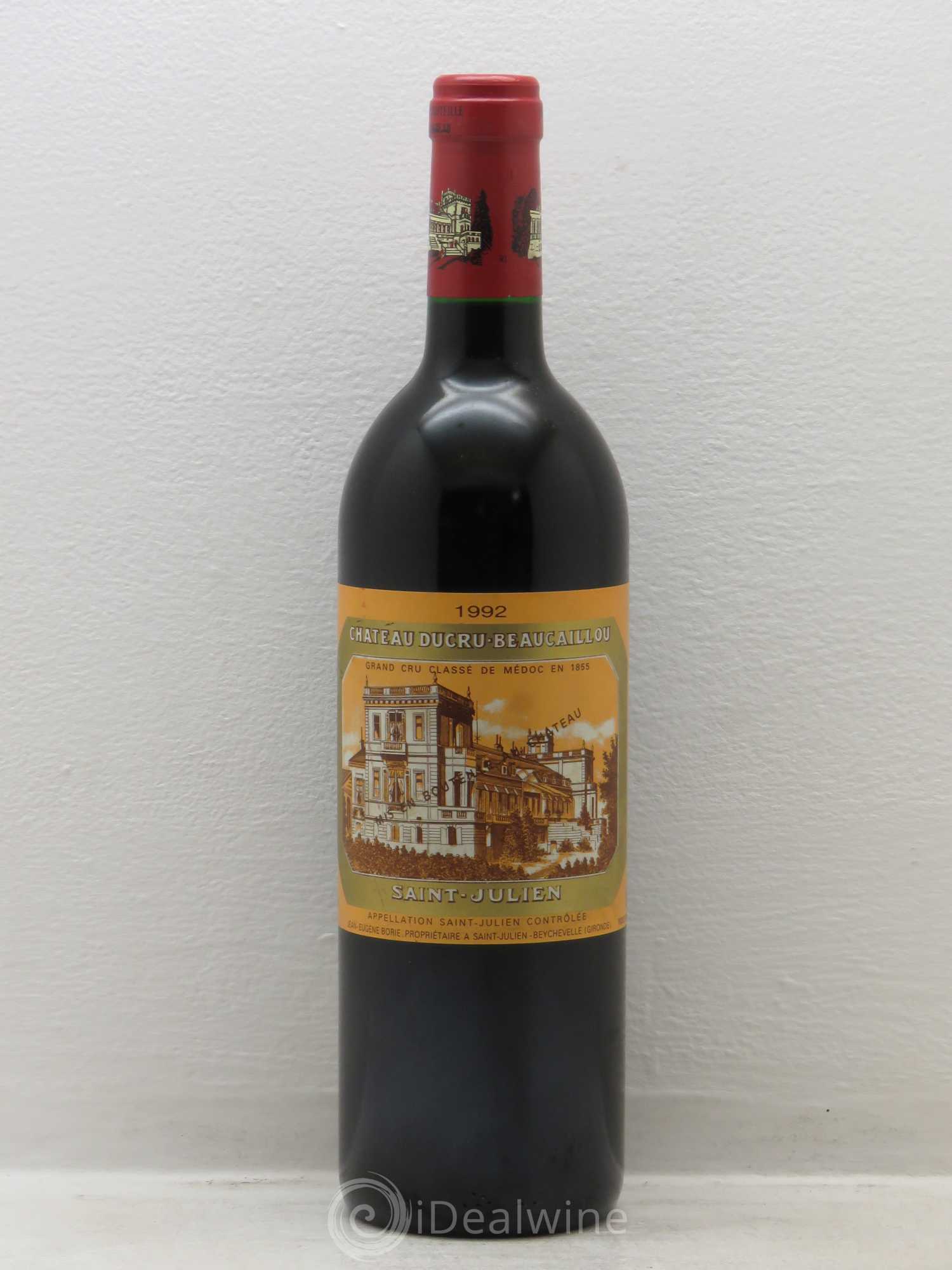 Château Ducru Beaucaillou 2ème Grand Cru Classé 1992 - Lot de 1 bouteille - 0