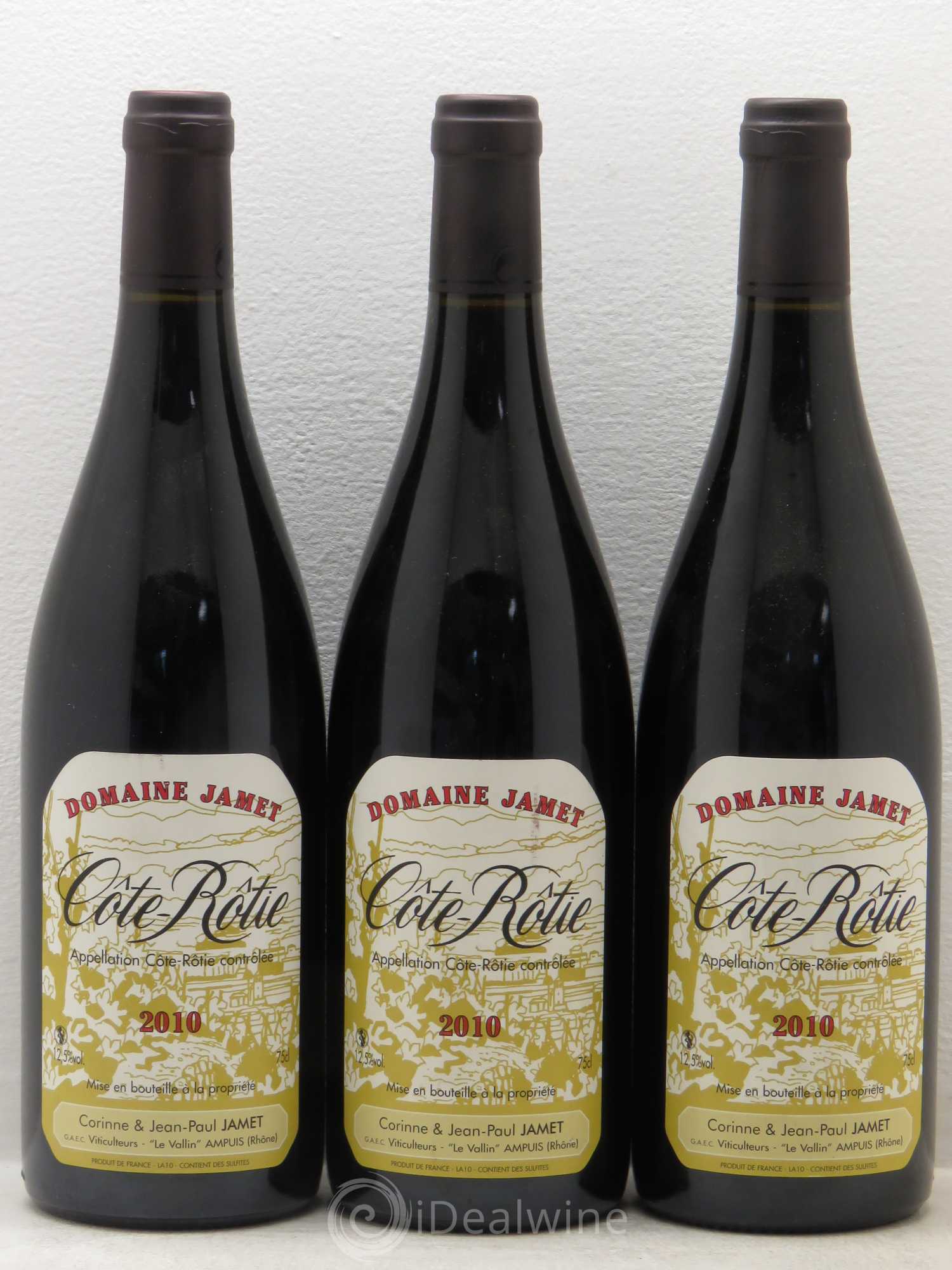 Côte-Rôtie Jamet (Domaine) 2010 - Lot de 6 bouteilles - 2