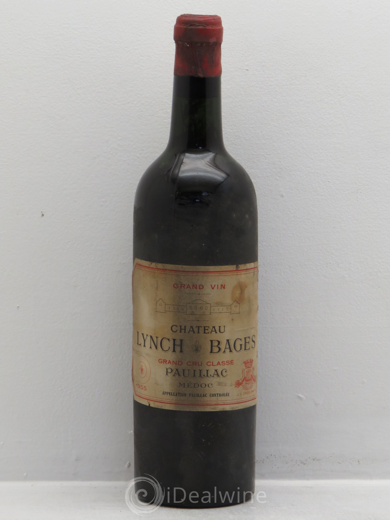 Château Lynch Bages 5ème Grand Cru Classé 1955 - Lot de 1 bouteille - 0