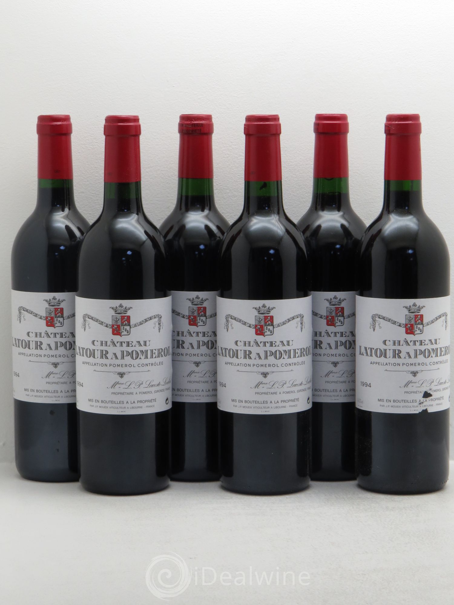 Château Latour à Pomerol 1994 - Lot de 6 bouteilles - 0