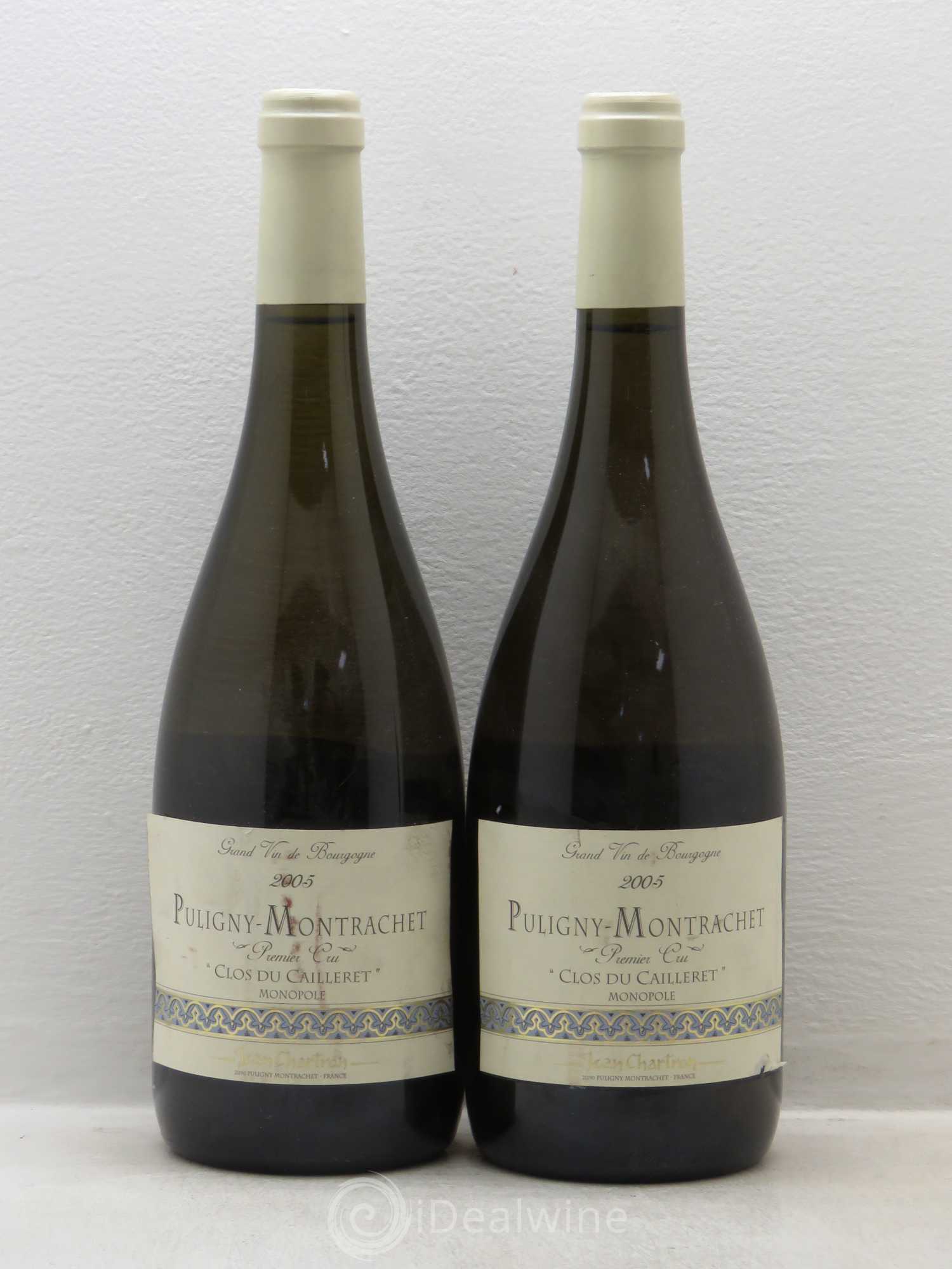 Puligny-Montrachet 1er Cru Clos du cailleret Jean Chartron (Domaine) 2005 - Lot de 2 bouteilles - 0