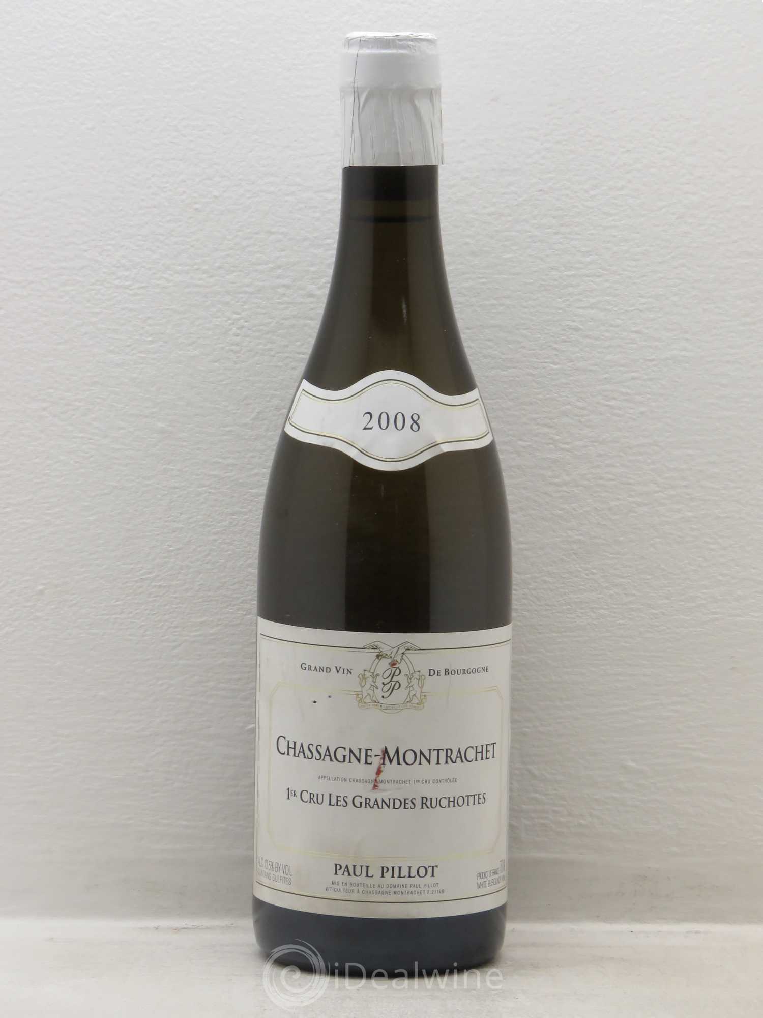Chassagne-Montrachet 1er Cru 2008 - Posten von 1 Flasche - 0