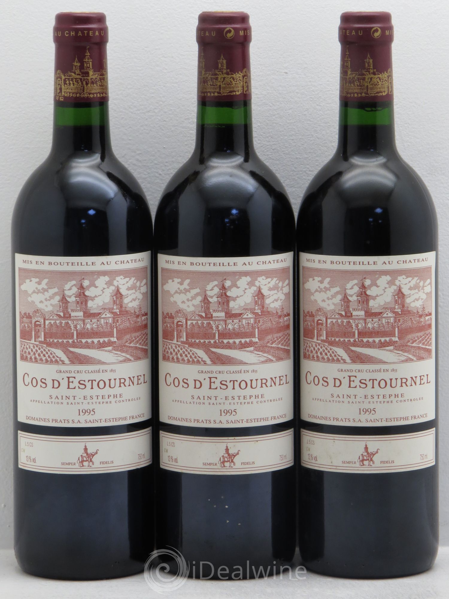 Cos d'Estournel 2ème Grand Cru Classé 1995 - Lot de 12 bouteilles - 3