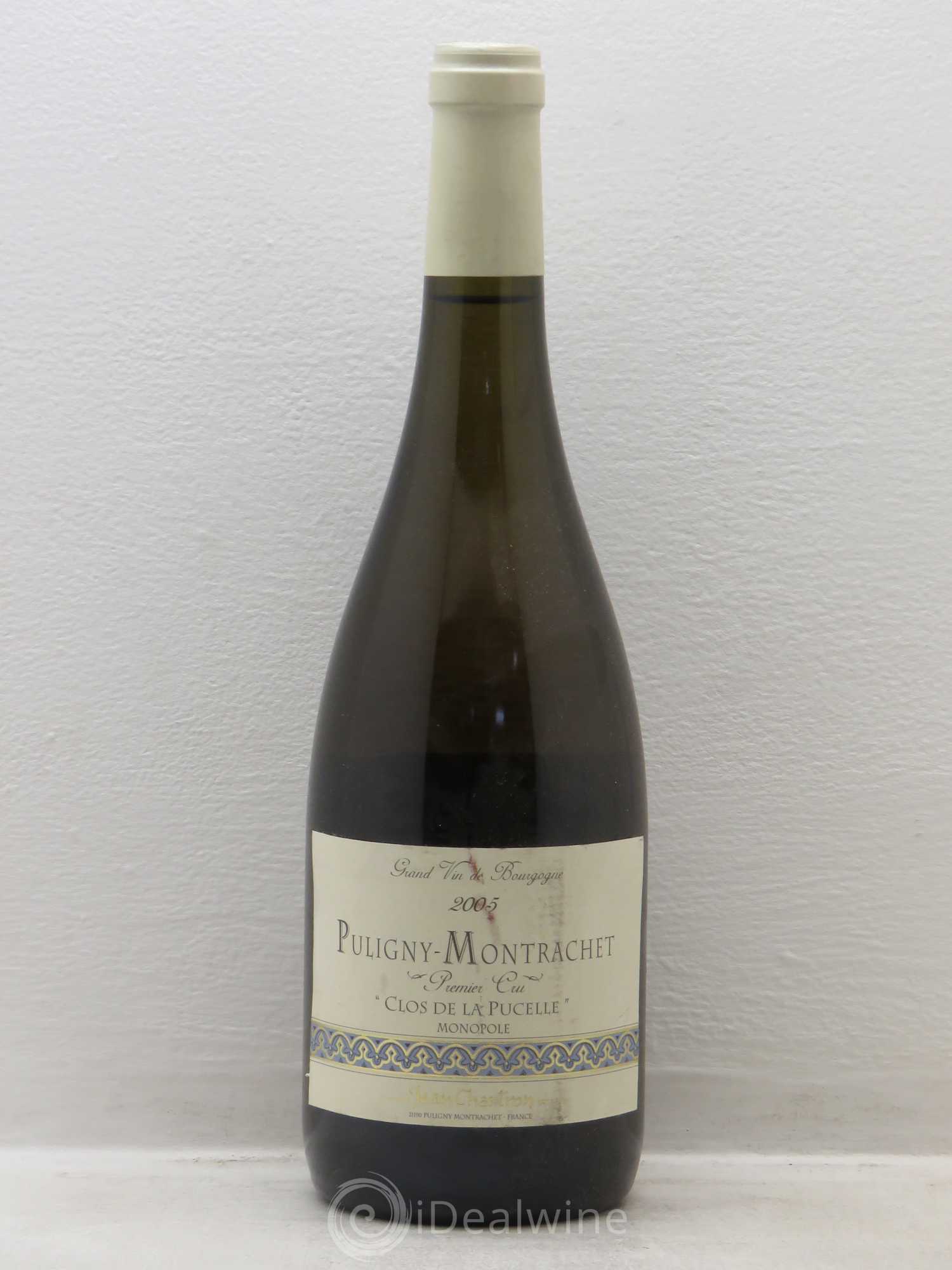 Puligny-Montrachet 1er Cru Clos de la Pucelle Jean Chartron (Domaine) 2005 - Lot de 1 bouteille - 0