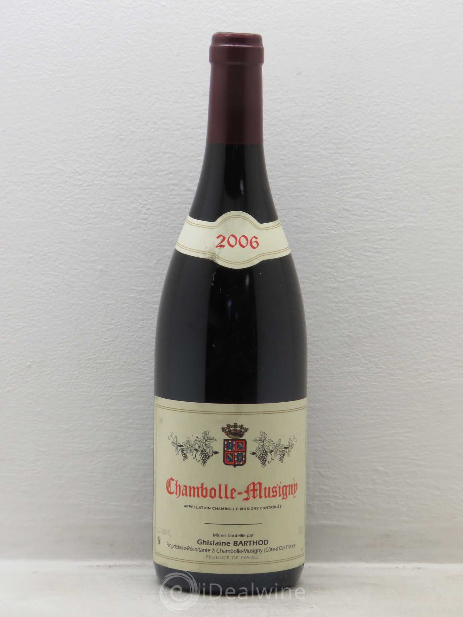 Chambolle-Musigny Ghislaine Barthod 2006 - Posten von 1 Flasche - 0