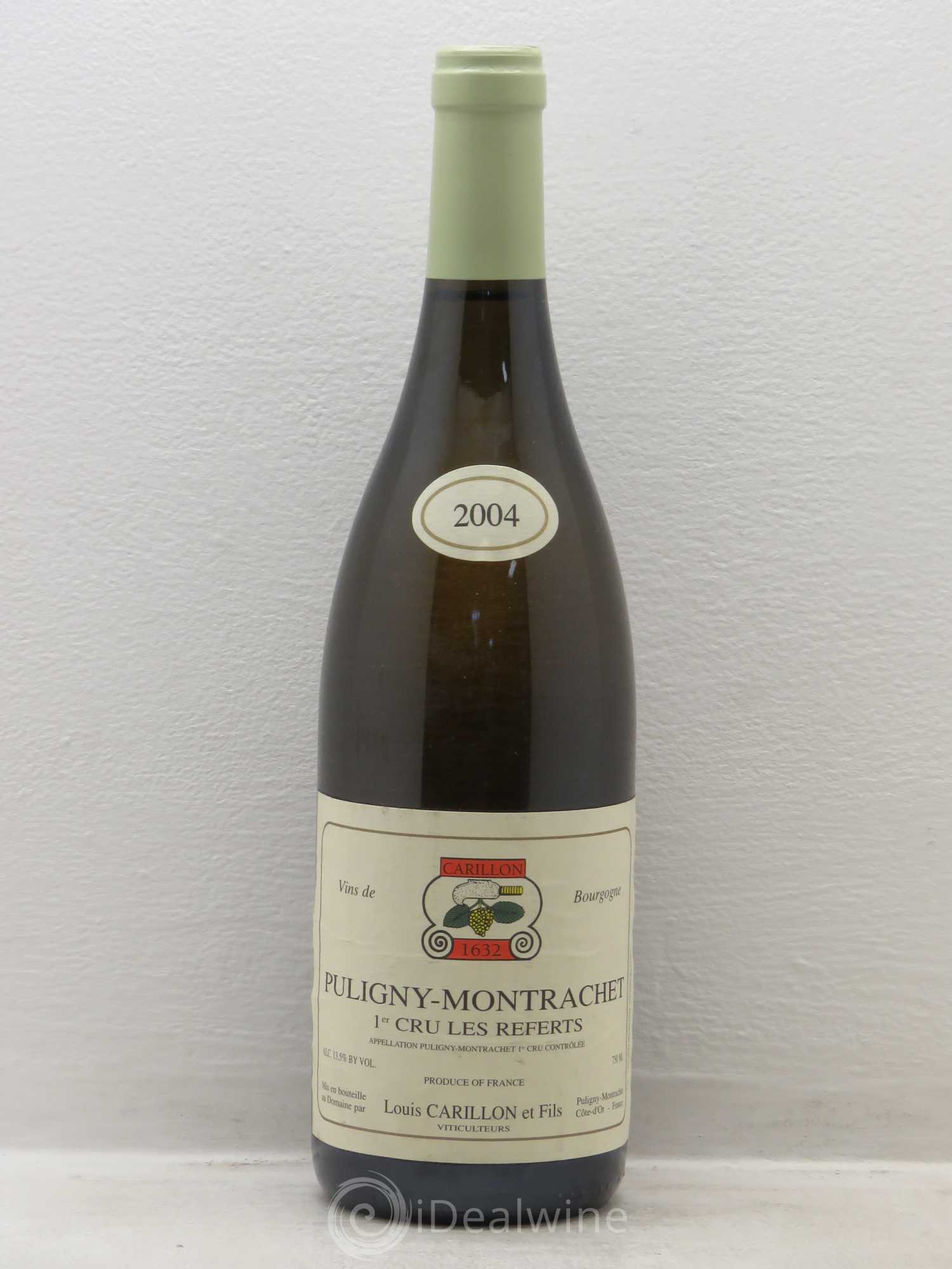 Puligny-Montrachet 1er Cru 2004 - Lot de 1 bouteille - 0