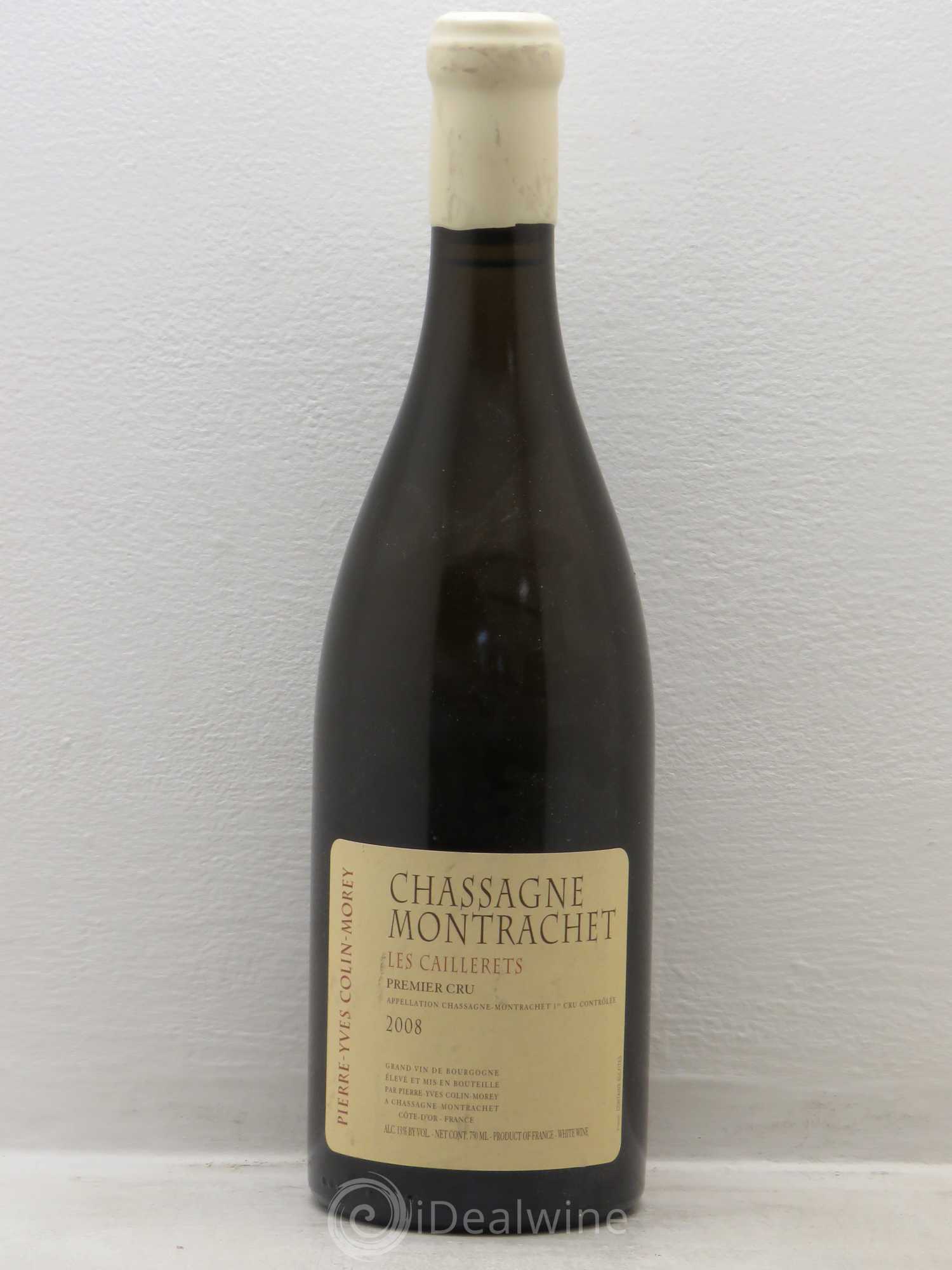Chassagne-Montrachet 1er Cru Les Caillerets Pierre Yves Colin Morey 2008 - Posten von 1 Flasche - 0