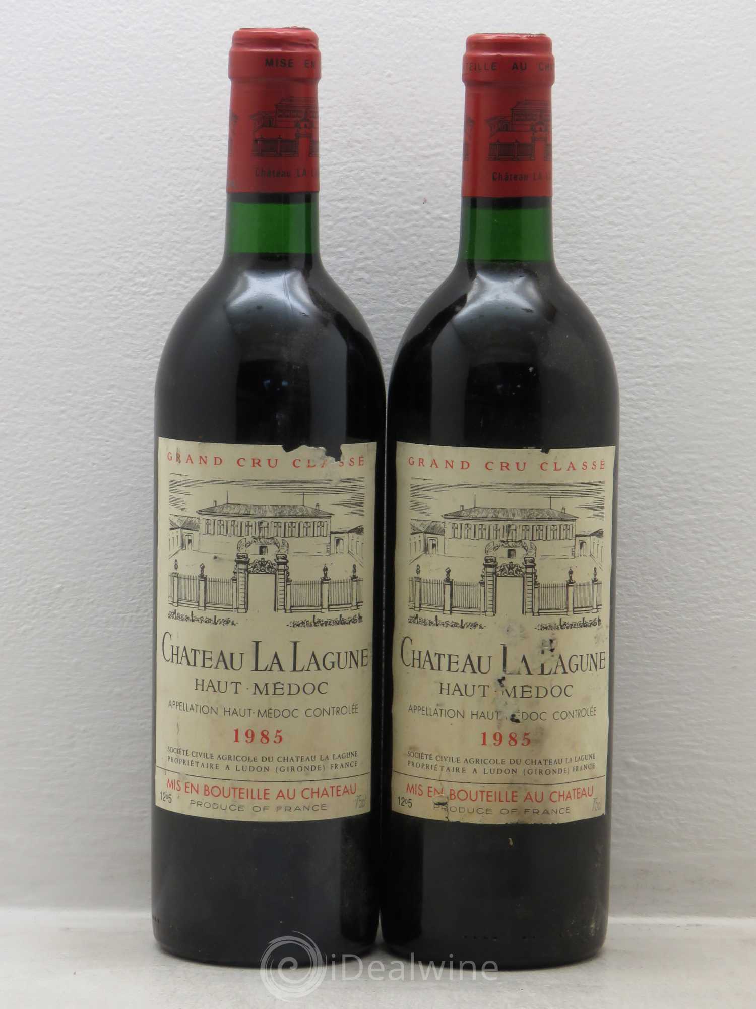 Château la Lagune 3ème Grand Cru Classé 1985 - Lot de 2 bouteilles - 0