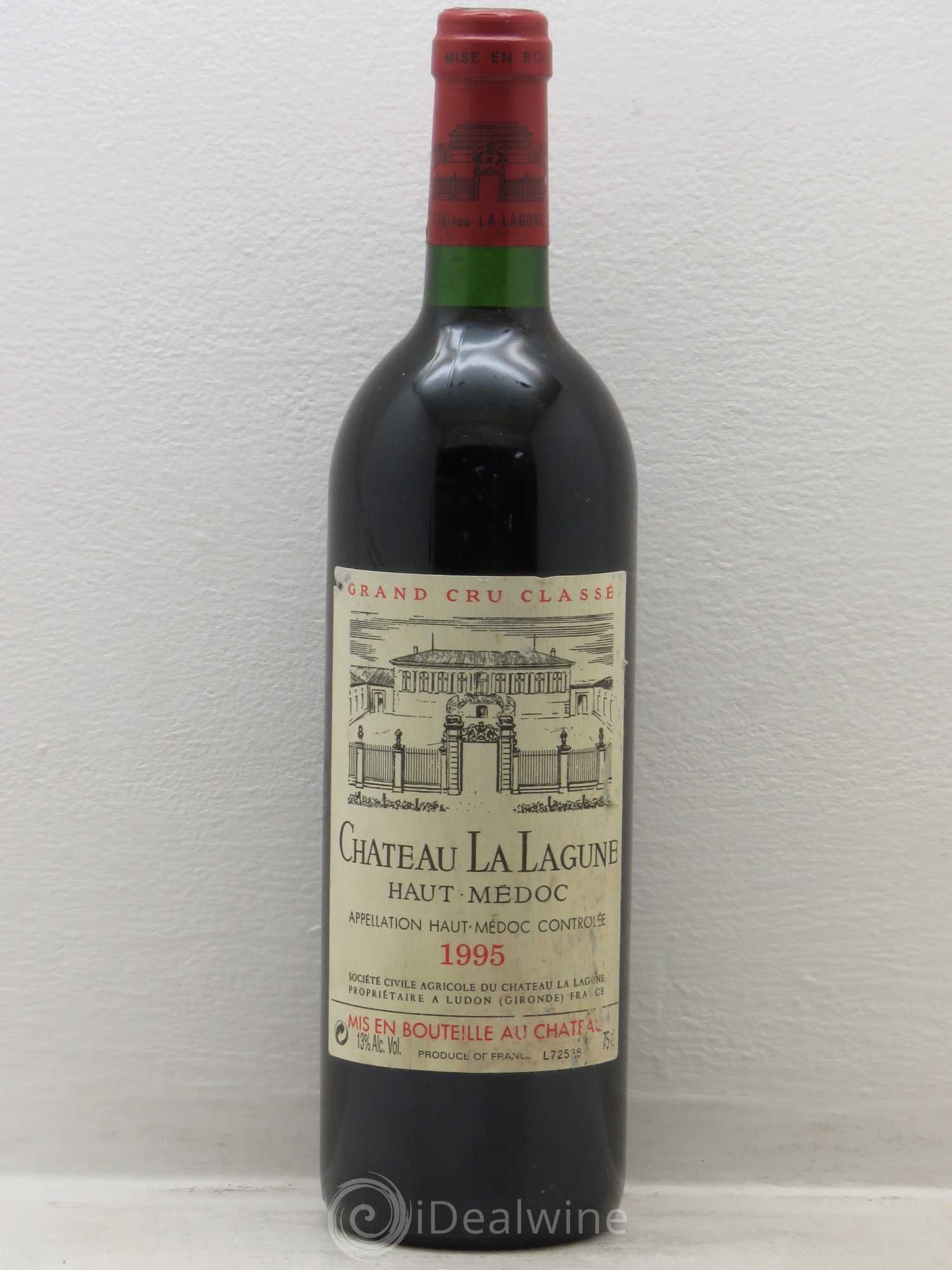 Château la Lagune 3ème Grand Cru Classé 1995 - Lot de 1 bouteille - 0