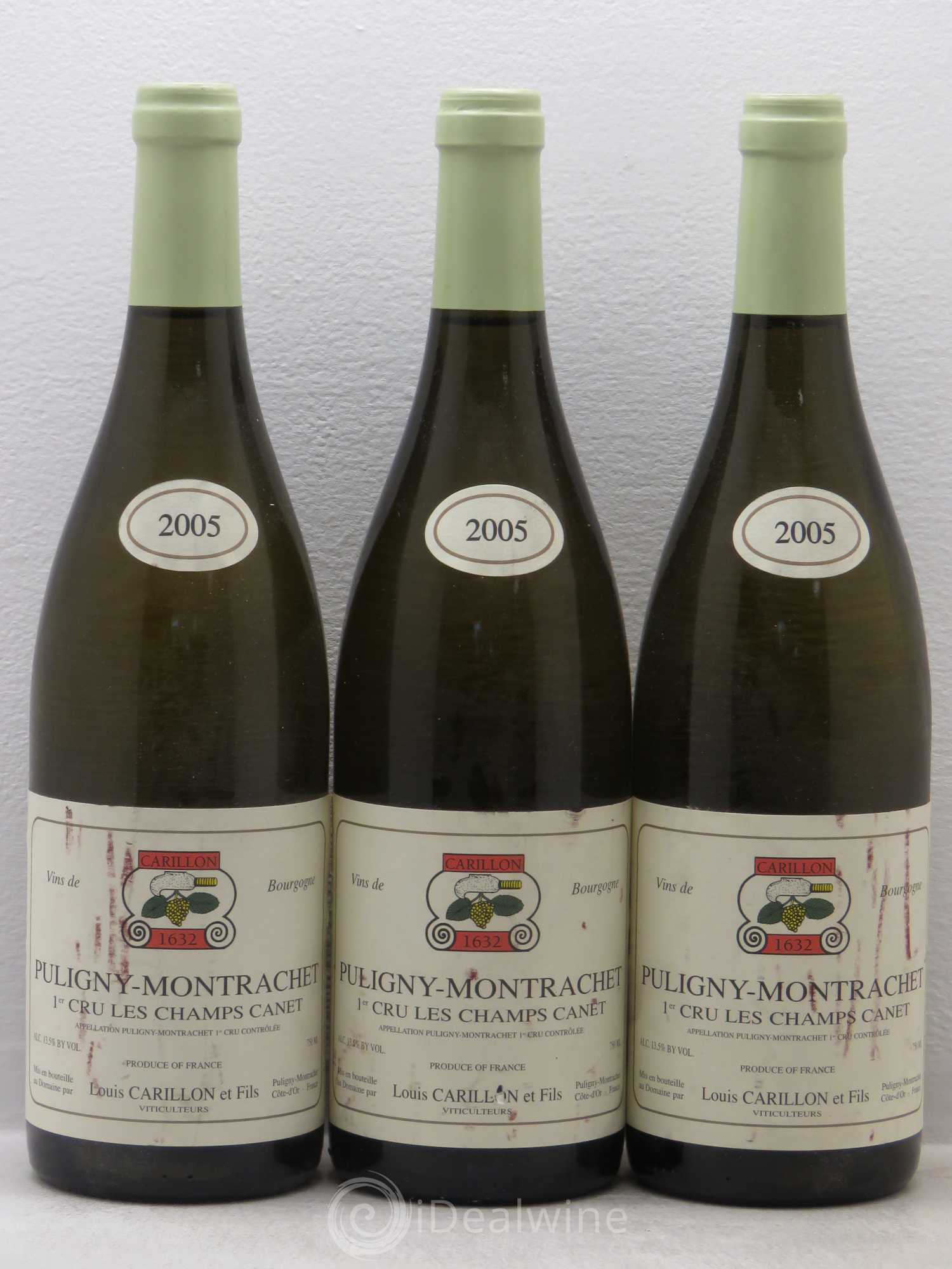 Puligny-Montrachet 1er Cru 2005 - Lot de 3 bouteilles - 0