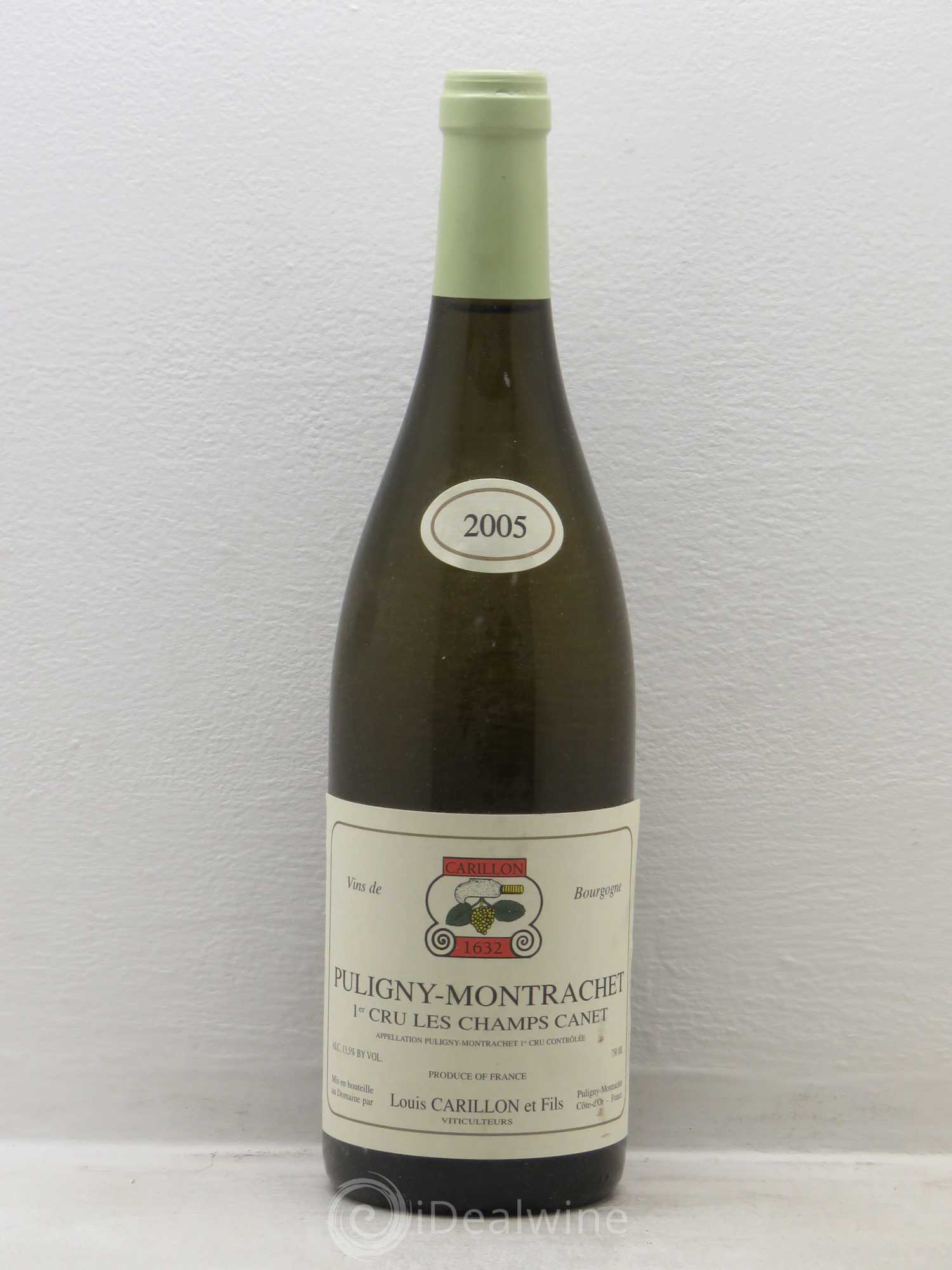Puligny-Montrachet 1er Cru 2005 - Lot de 1 bouteille - 0