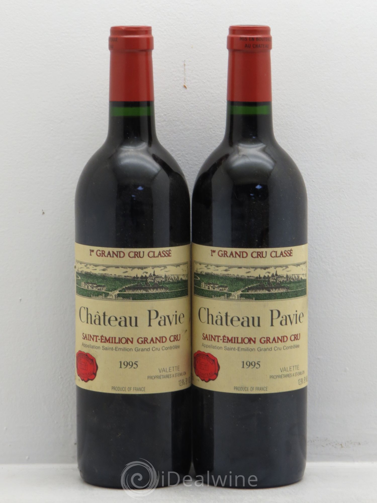 Château Pavie 1er Grand Cru Classé A 1995 - Lot de 2 bouteilles - 0