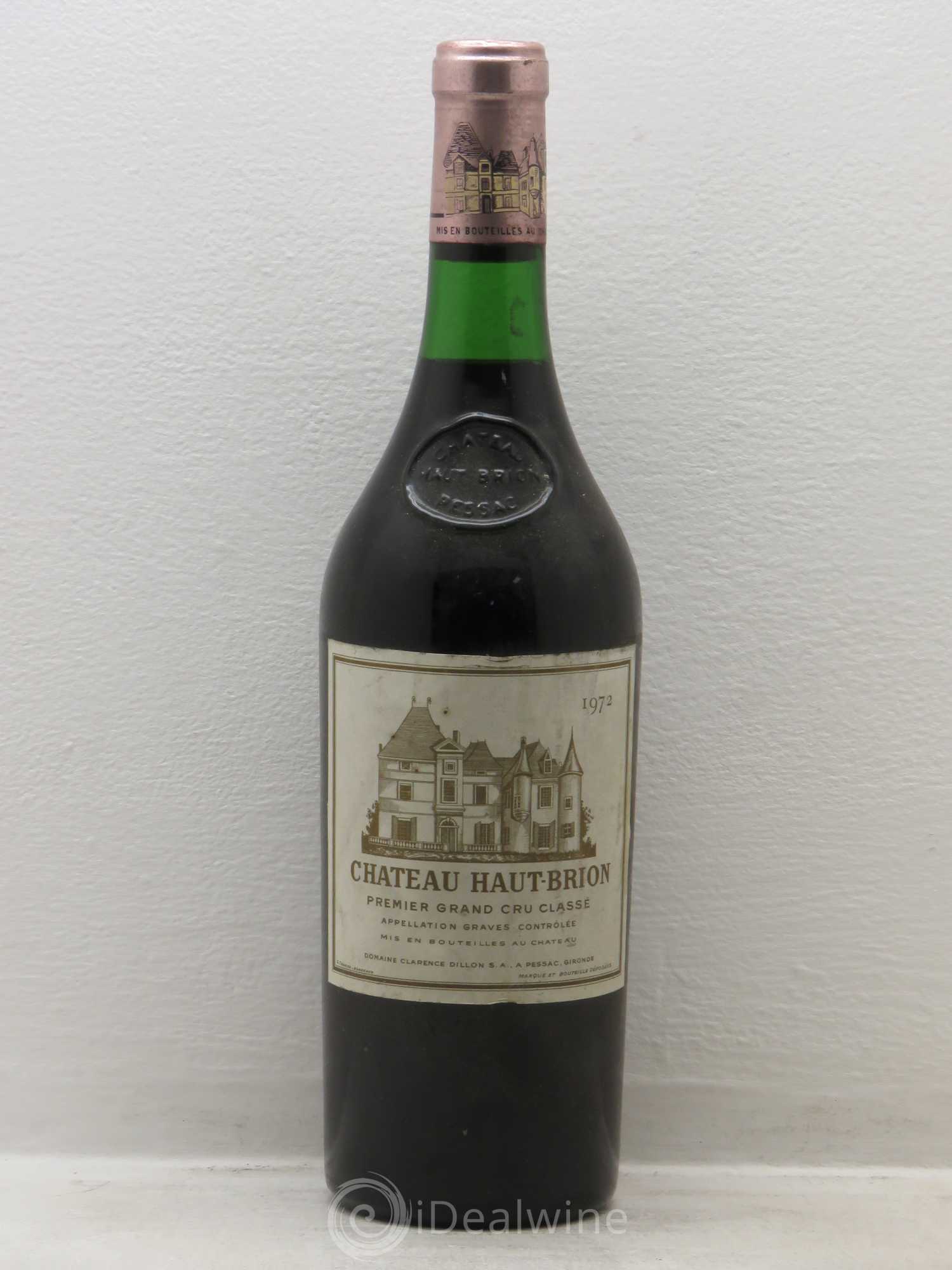 Château Haut Brion 1er Grand Cru Classé 1972 - Lot de 1 bouteille - 0