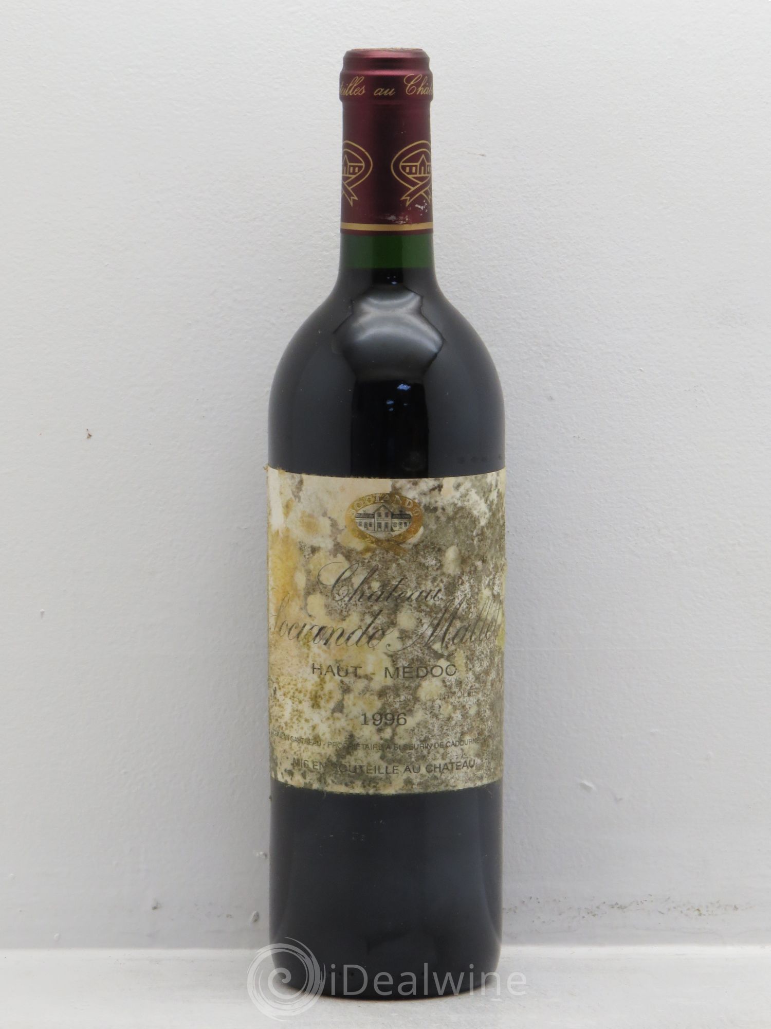 Château Sociando Mallet 1996 - Lot de 12 bouteilles - 0