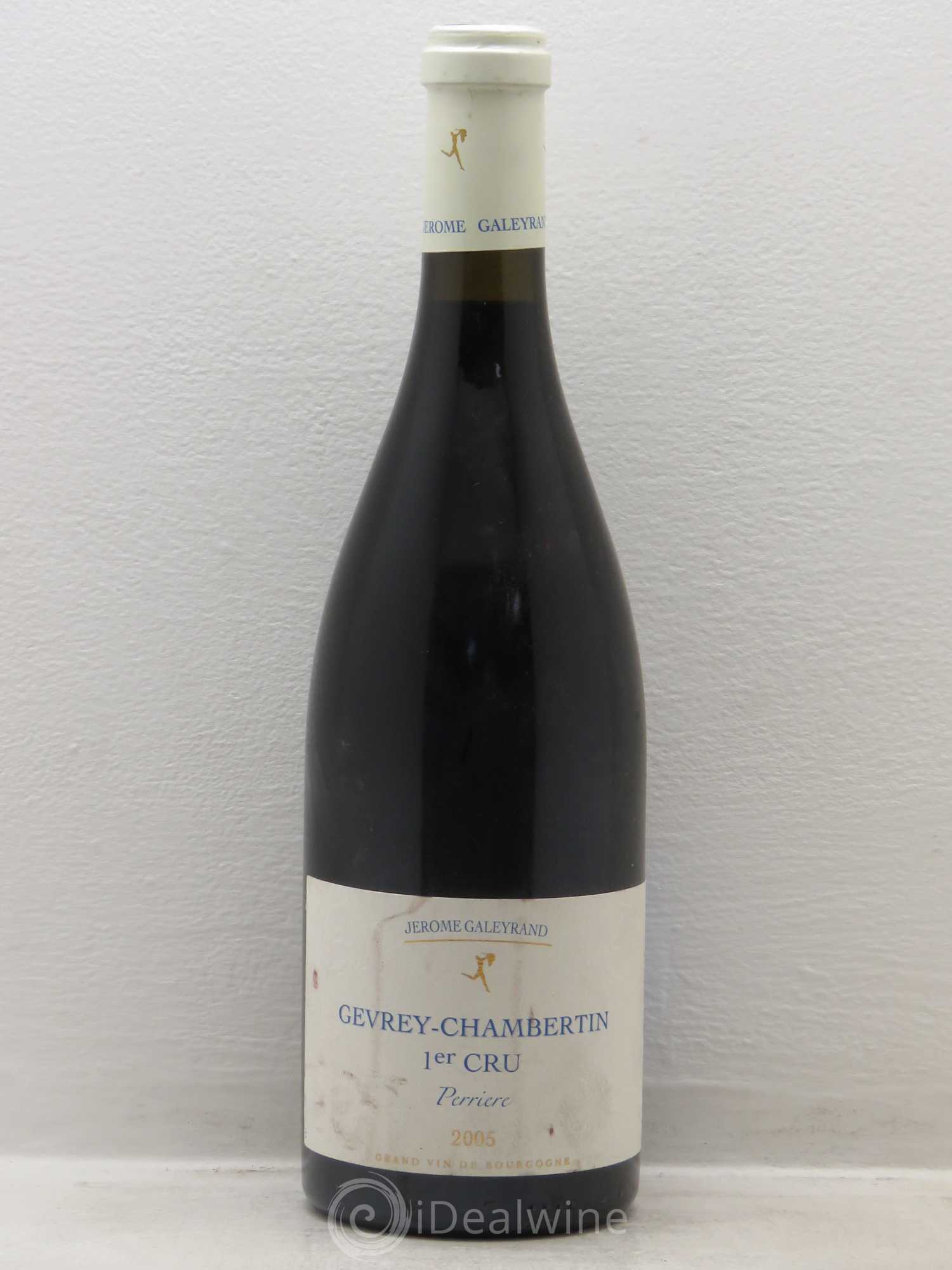 Gevrey-Chambertin 1er Cru Perriere- Jérôme Galeyrand 2005 - Posten von 1 Flasche - 0
